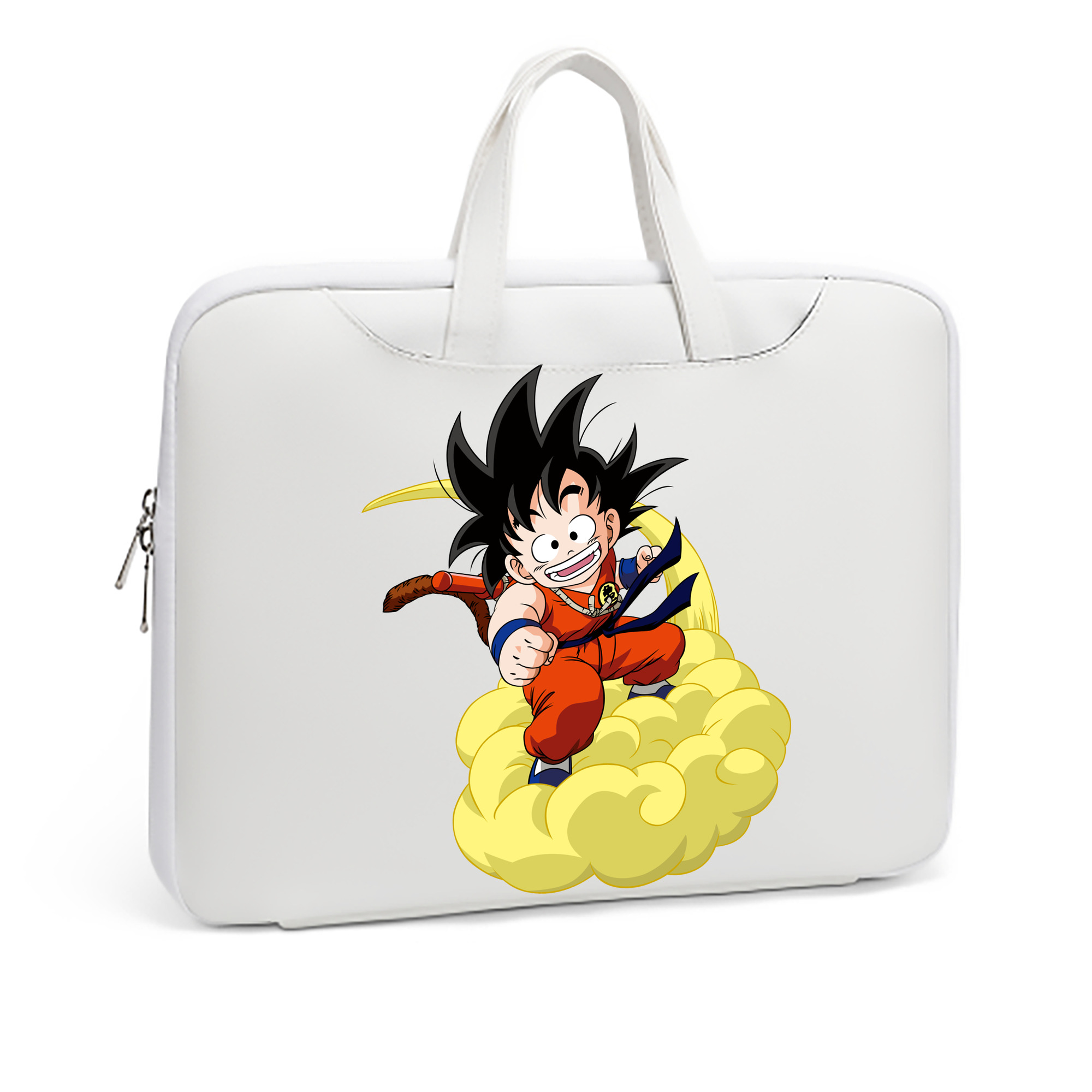 （画像用） ドラゴンボール 孫悟空（そん ごくう）Son Goku カカロット DRAGON BALL Kakarotto レザーラップトップバッグ　ノートパソコンケース