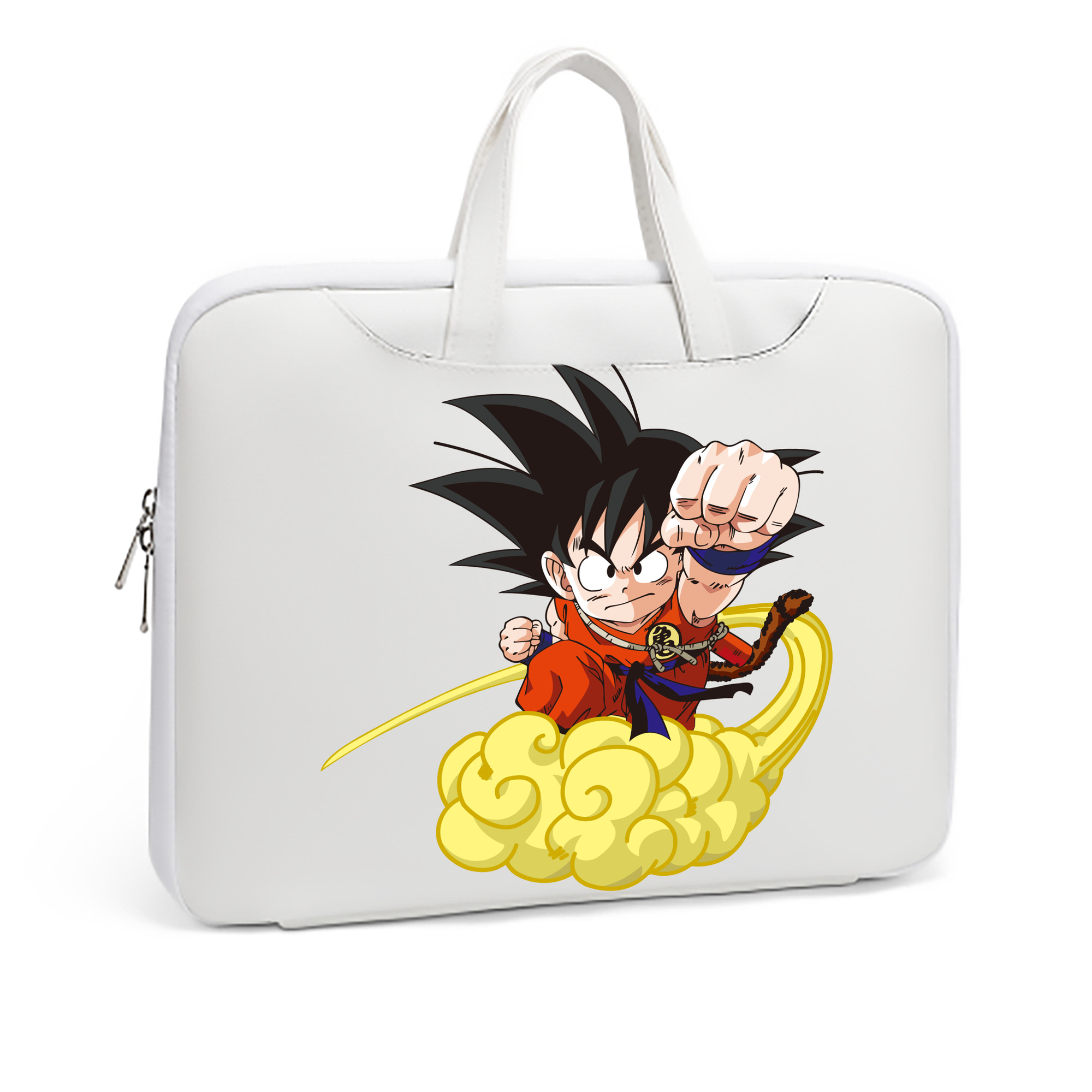 （画像用） ドラゴンボール 孫悟空（そん ごくう）Son Goku カカロット DRAGON BALL Kakarotto レザーラップトップバッグ　ノートパソコンケース
