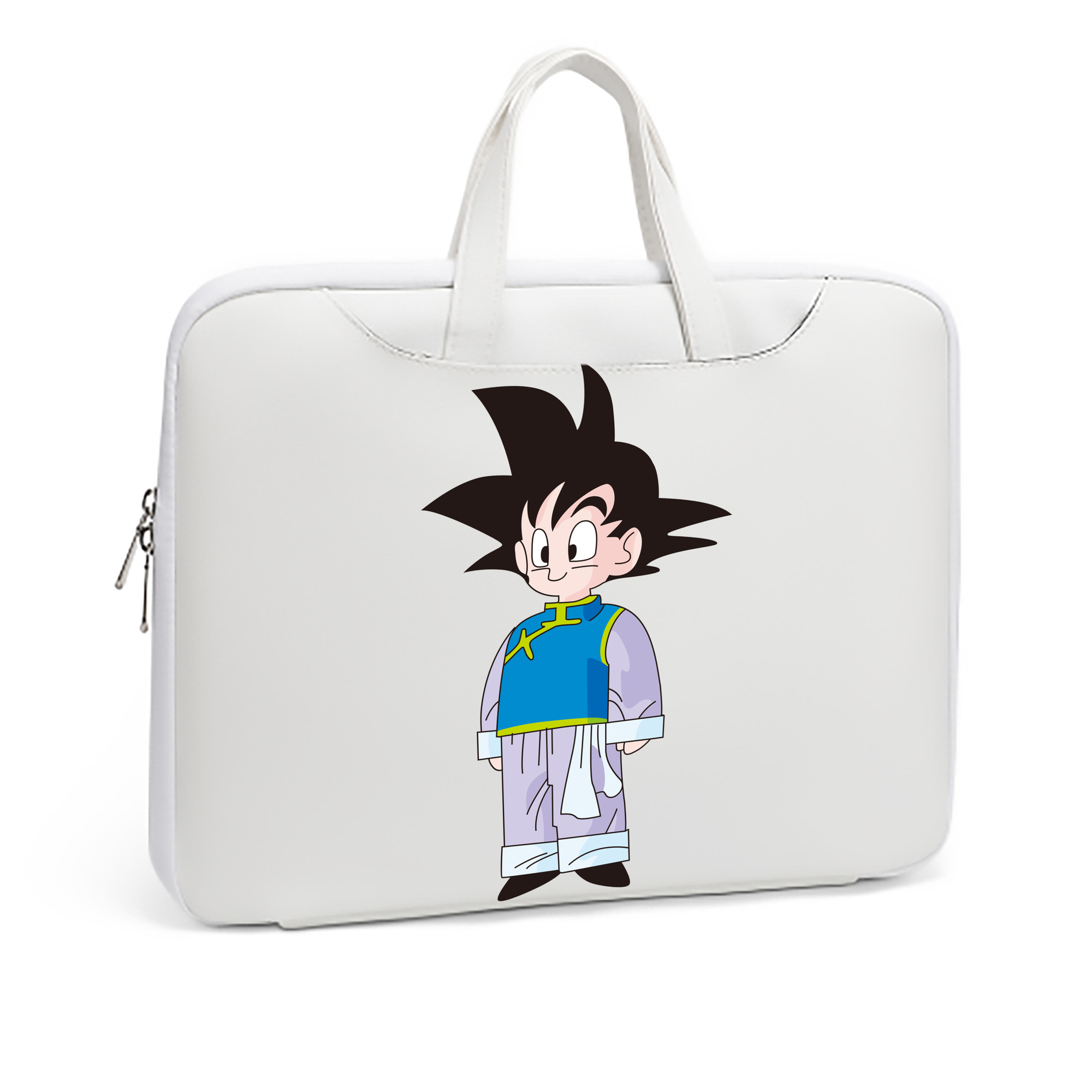 （画像用） ドラゴンボール 孫悟空（そん ごくう）Son Goku カカロット DRAGON BALL Kakarotto レザーラップトップバッグ　ノートパソコンケース