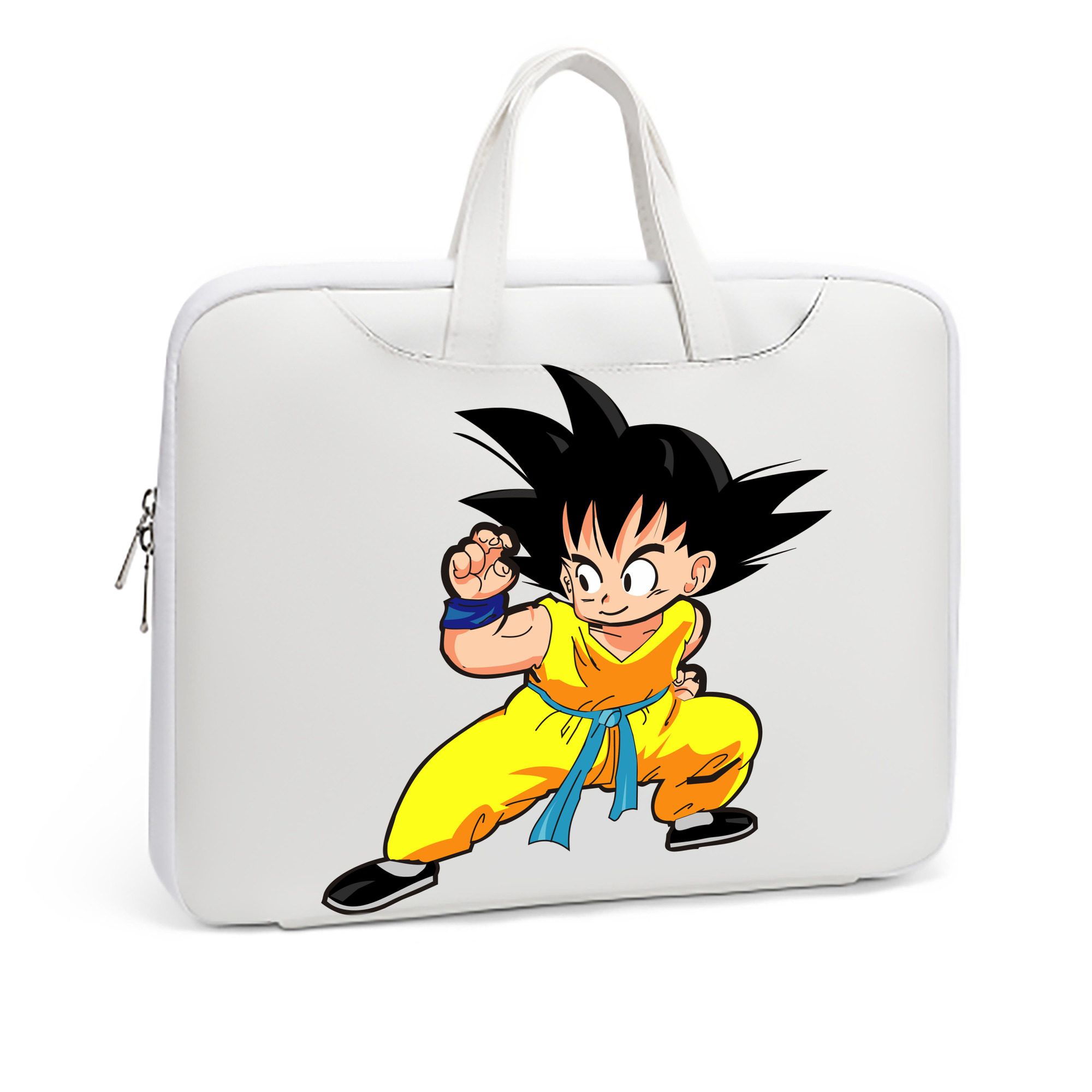 （画像用） ドラゴンボール 孫悟空（そん ごくう）Son Goku カカロット DRAGON BALL Kakarotto レザーラップトップバッグ　ノートパソコンケース