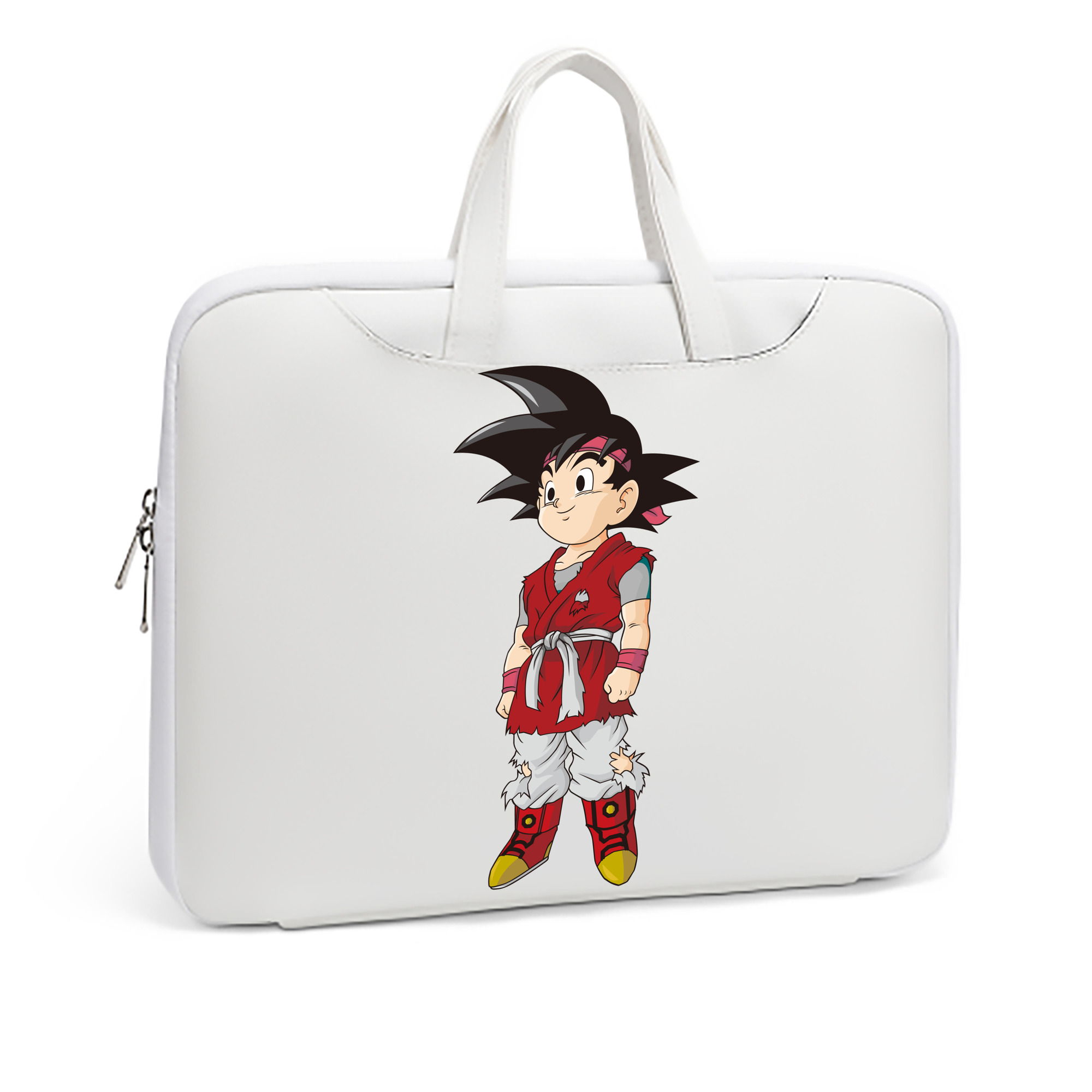 （画像用） ドラゴンボール 孫悟空（そん ごくう）Son Goku カカロット DRAGON BALL Kakarotto レザーラップトップバッグ　ノートパソコンケース