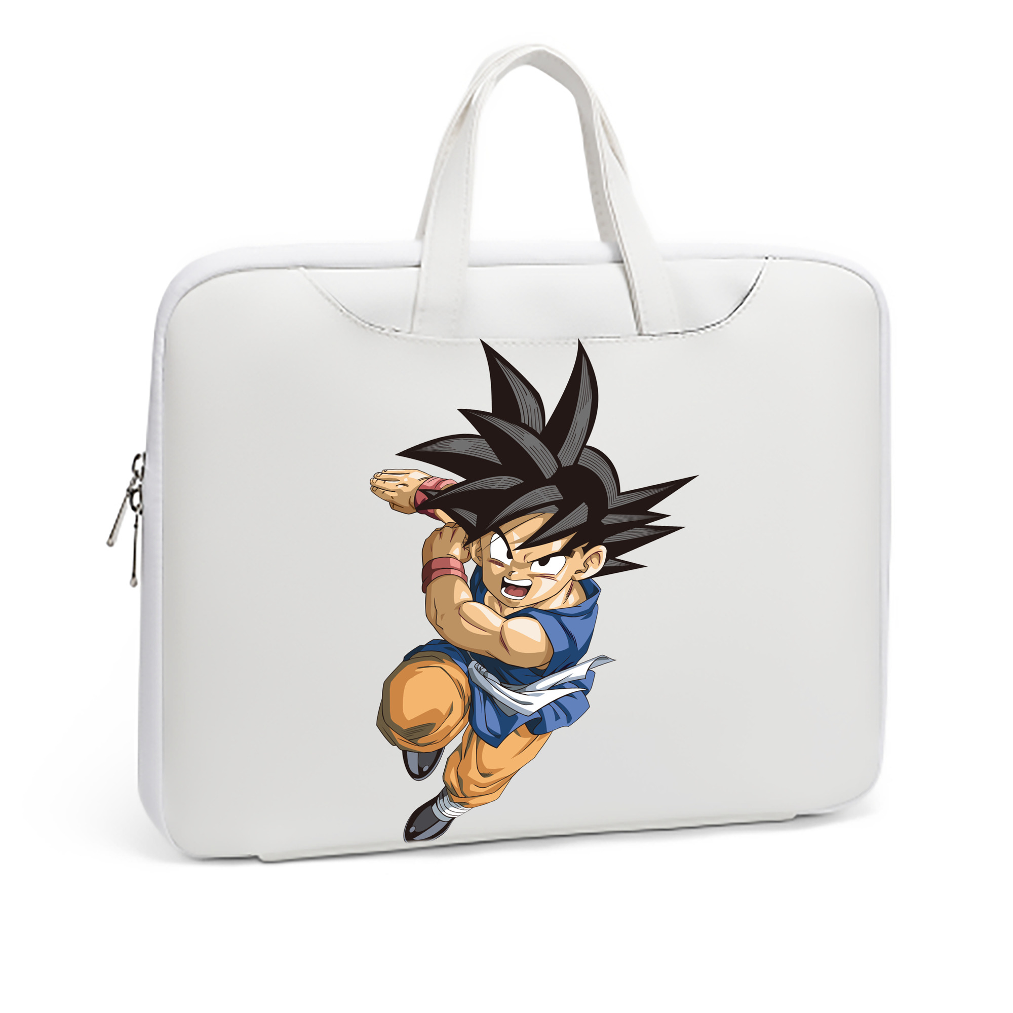 （画像用） ドラゴンボール 孫悟空（そん ごくう）Son Goku カカロット DRAGON BALL Kakarotto レザーラップトップバッグ　ノートパソコンケース