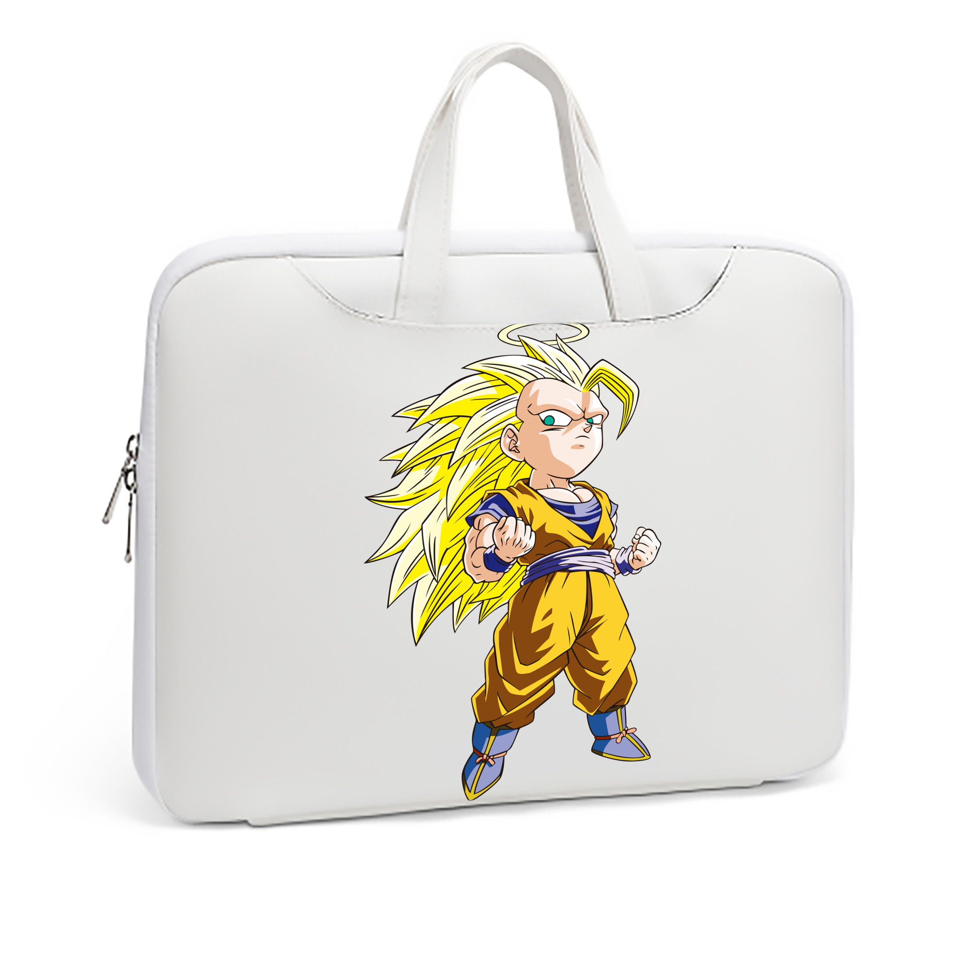 （画像用） ドラゴンボール 孫悟空（そん ごくう）Son Goku カカロット DRAGON BALL Kakarotto レザーラップトップバッグ　ノートパソコンケース