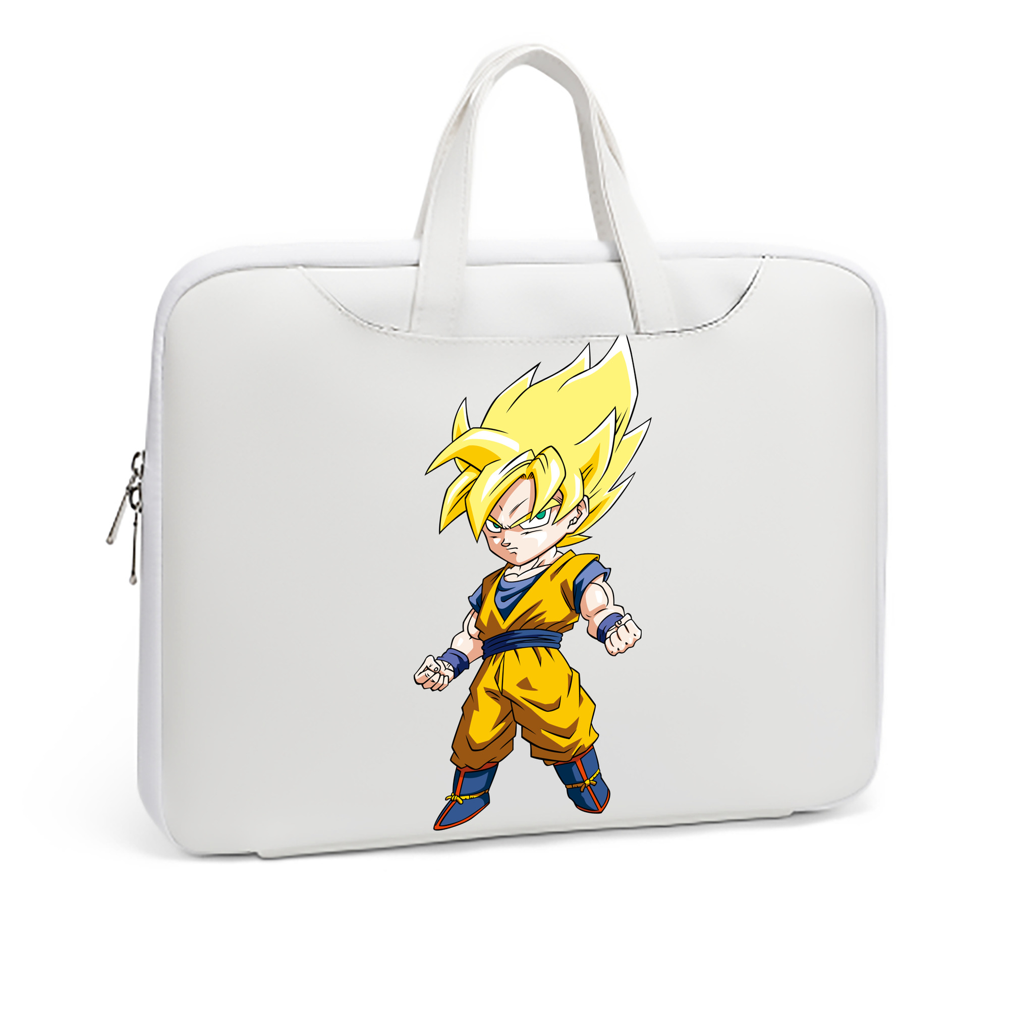 （画像用） ドラゴンボール 孫悟空（そん ごくう）Son Goku カカロット DRAGON BALL Kakarotto レザーラップトップバッグ　ノートパソコンケース