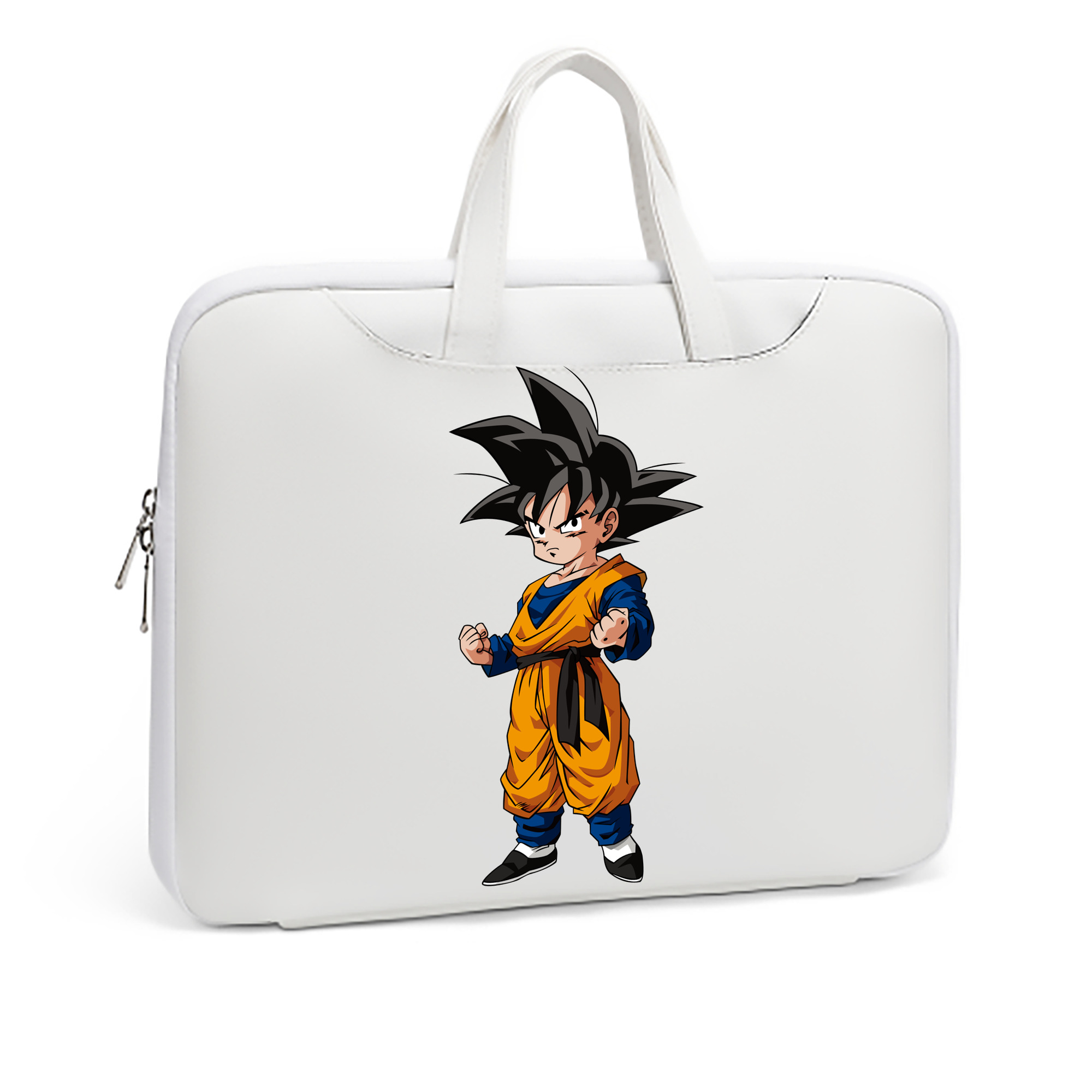 （画像用） ドラゴンボール 孫悟空（そん ごくう）Son Goku カカロット DRAGON BALL Kakarotto レザーラップトップバッグ　ノートパソコンケース