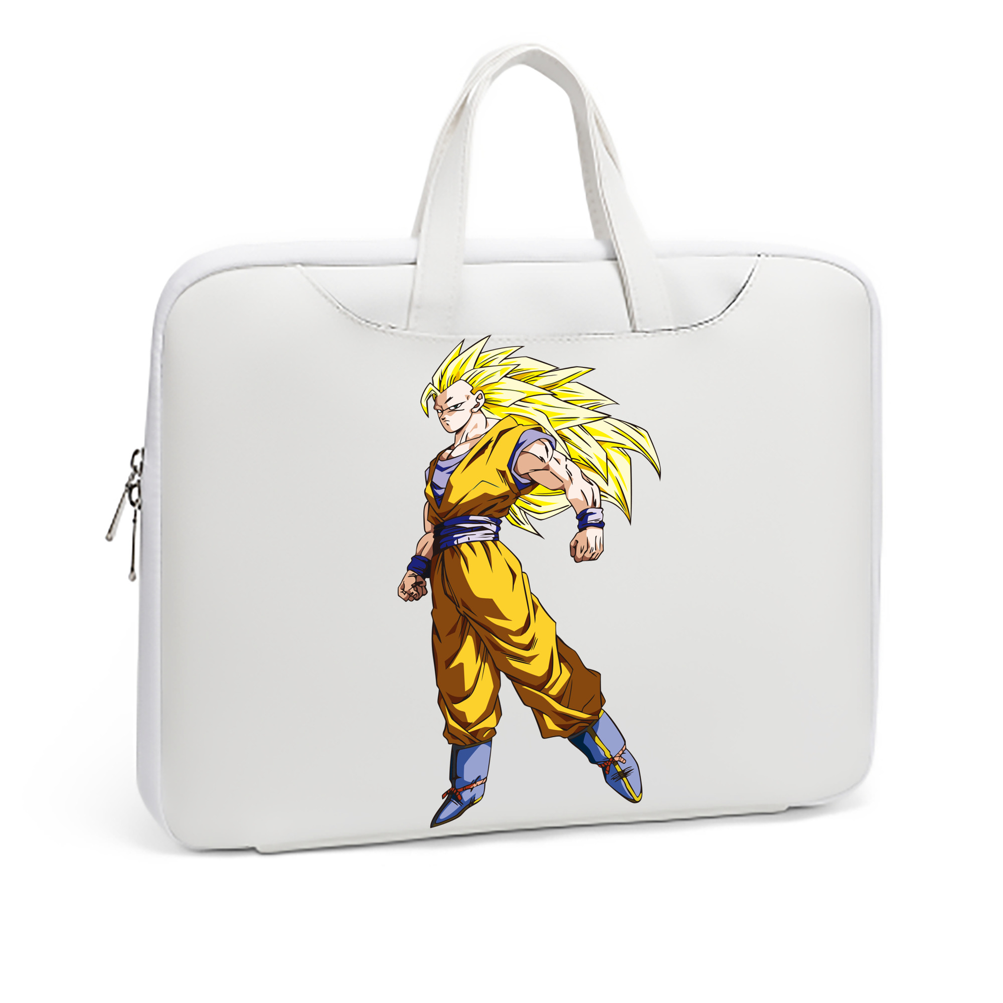 （画像用） ドラゴンボール 孫悟空（そん ごくう）Son Goku カカロット DRAGON BALL Kakarotto レザーラップトップバッグ　ノートパソコンケース