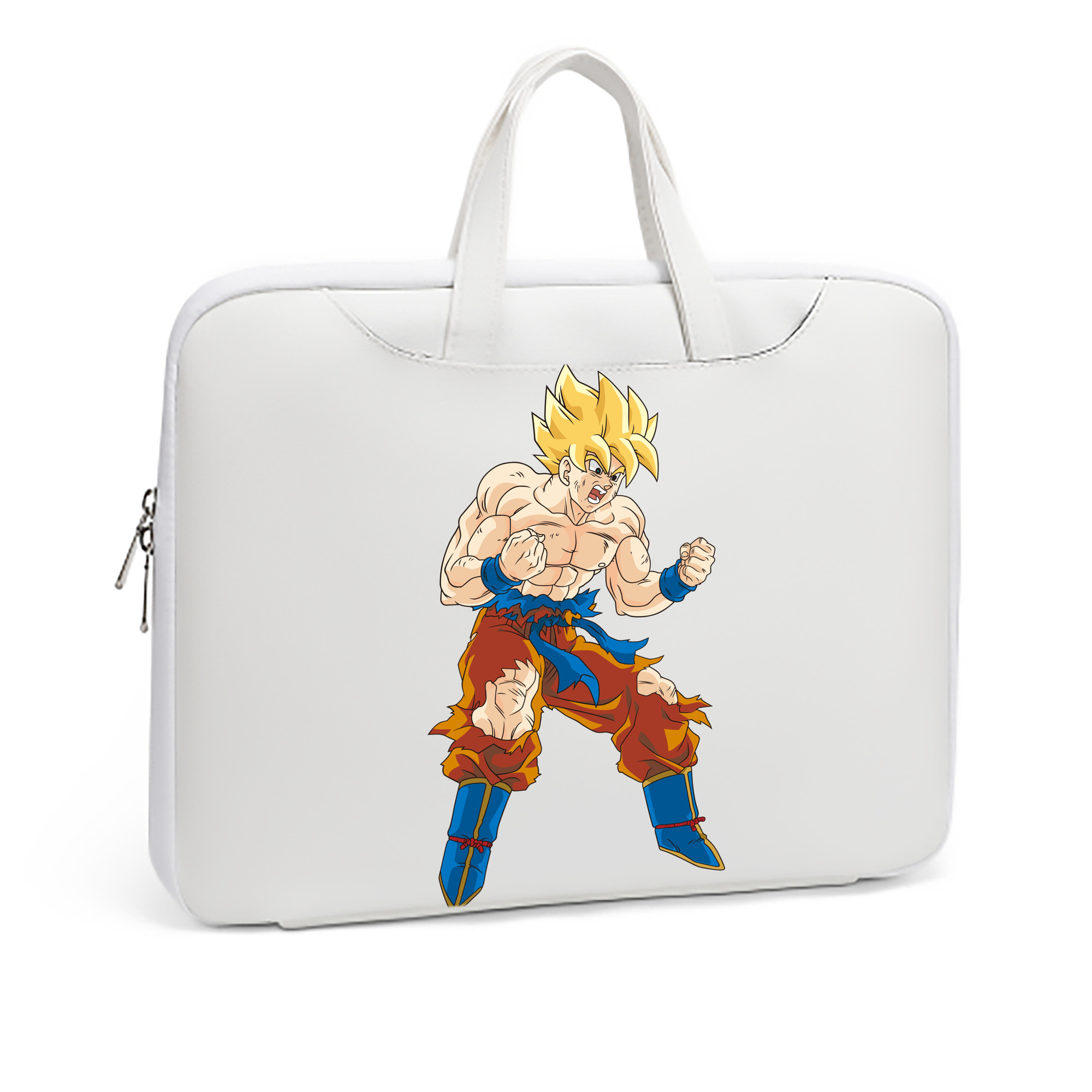 （画像用） ドラゴンボール 孫悟空（そん ごくう）Son Goku カカロット DRAGON BALL Kakarotto レザーラップトップバッグ　ノートパソコンケース