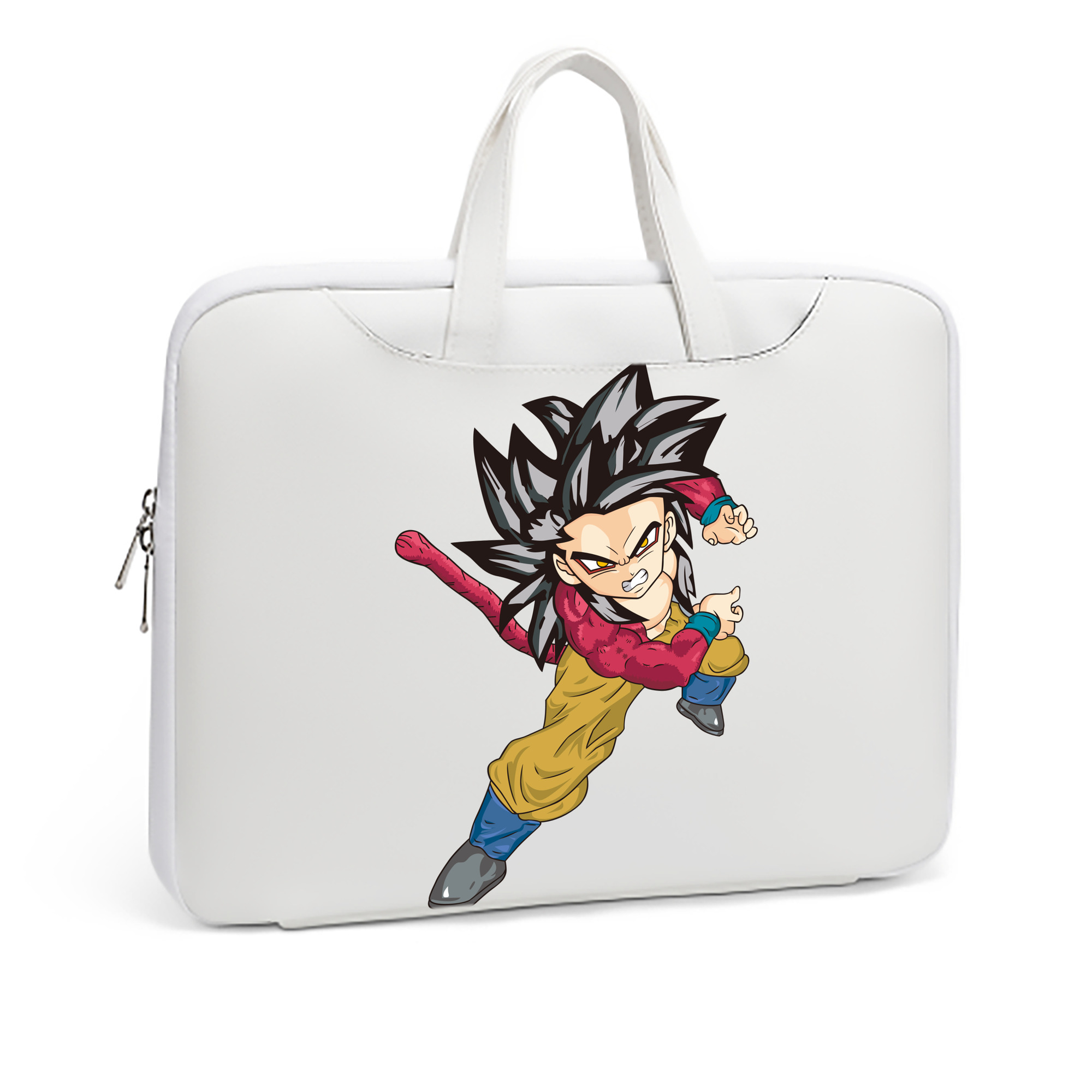 （画像用） ドラゴンボール 孫悟空（そん ごくう）Son Goku カカロット DRAGON BALL Kakarotto レザーラップトップバッグ　ノートパソコンケース