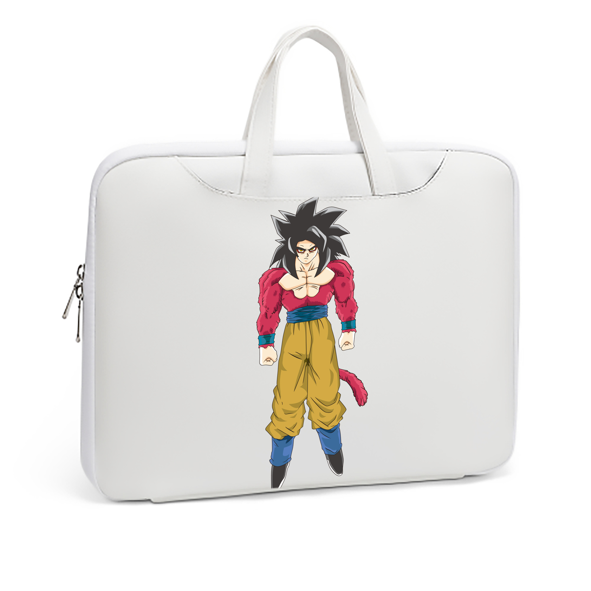 （画像用） ドラゴンボール 孫悟空（そん ごくう）Son Goku カカロット DRAGON BALL Kakarotto レザーラップトップバッグ　ノートパソコンケース