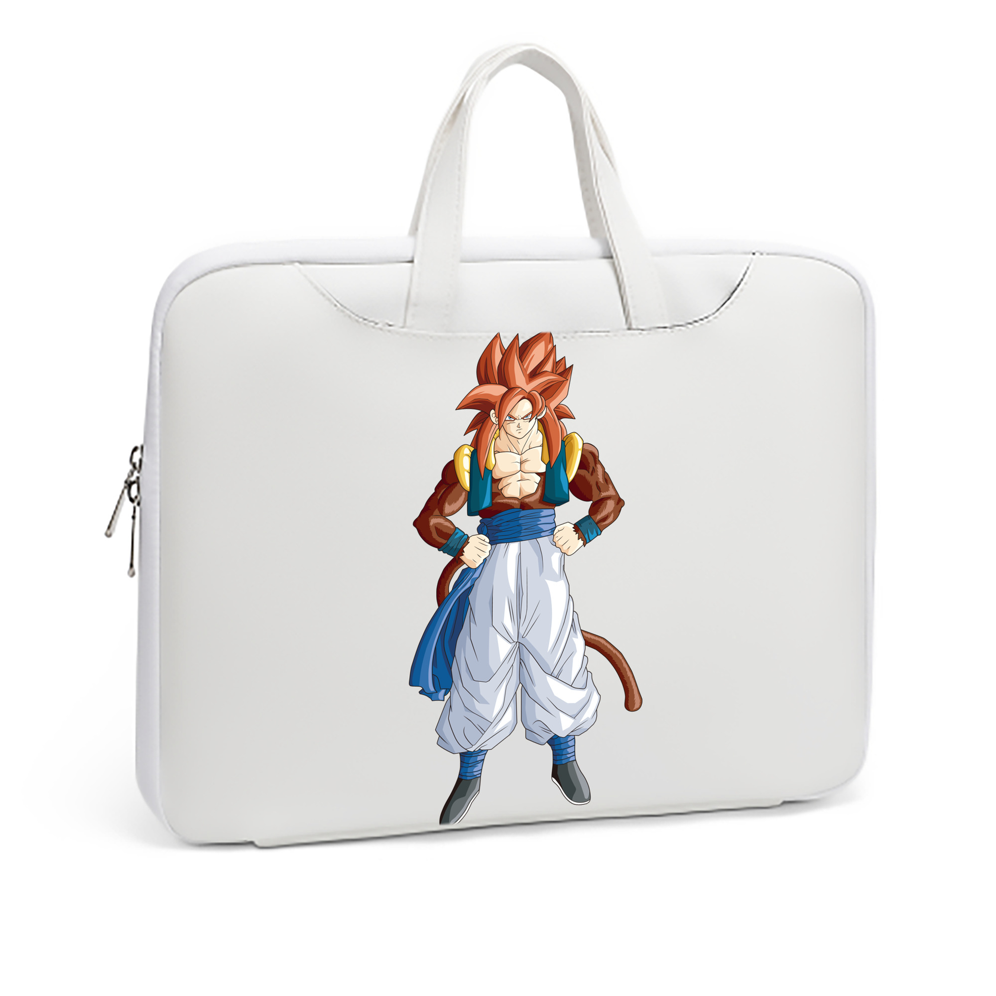 （画像用） ドラゴンボール 孫悟空（そん ごくう）Son Goku カカロット DRAGON BALL Kakarotto レザーラップトップバッグ　ノートパソコンケース