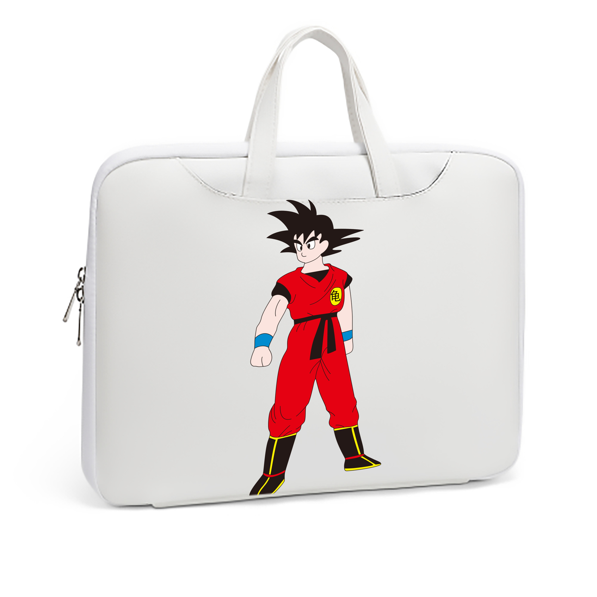 （画像用） ドラゴンボール 孫悟空（そん ごくう）Son Goku カカロット DRAGON BALL Kakarotto レザーラップトップバッグ　ノートパソコンケース