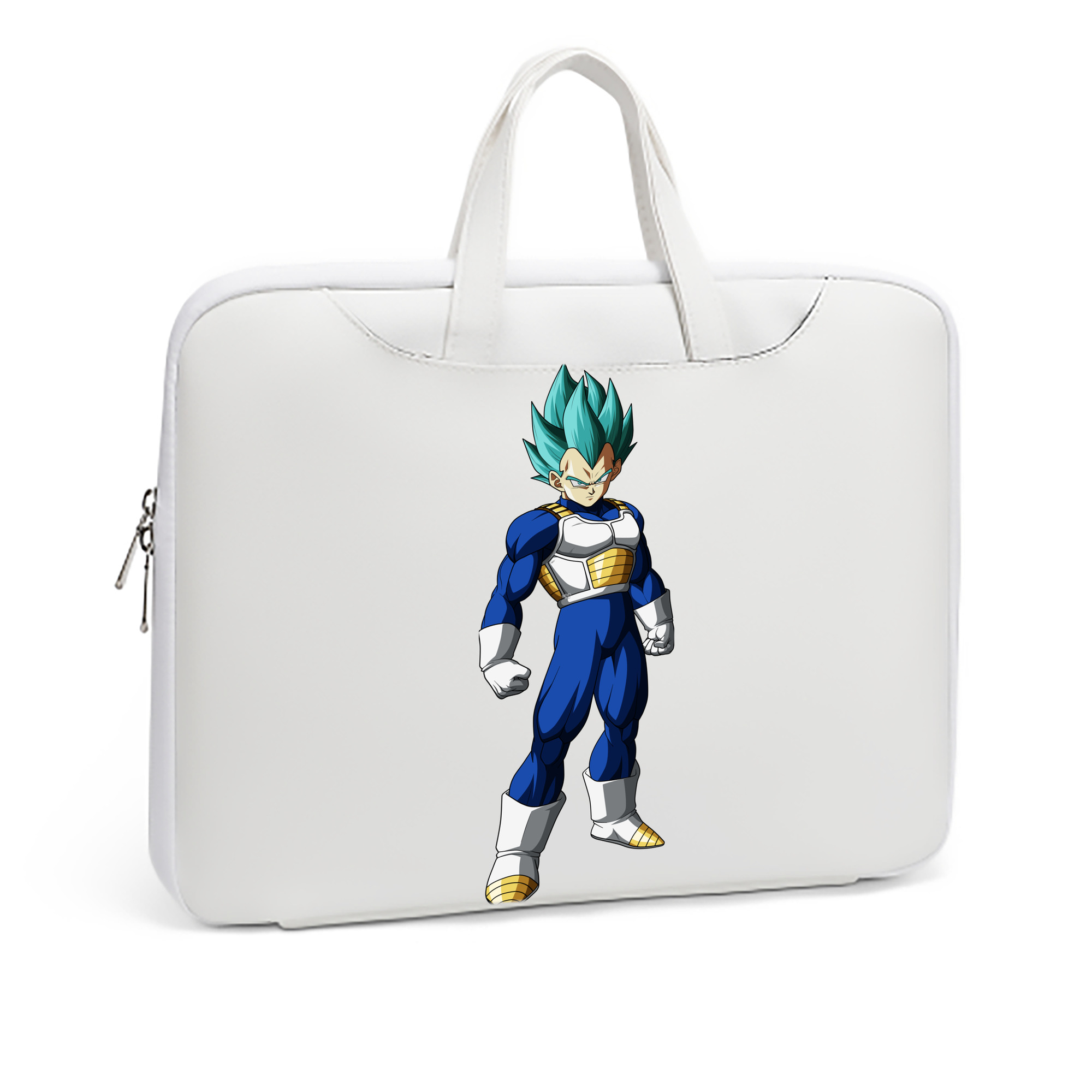 （画像用） ドラゴンボール ベジータ四世（Bejīta Yonsei）DRAGON BALL Vegeta IV レザーラップトップバッグ　ノートパソコンケース