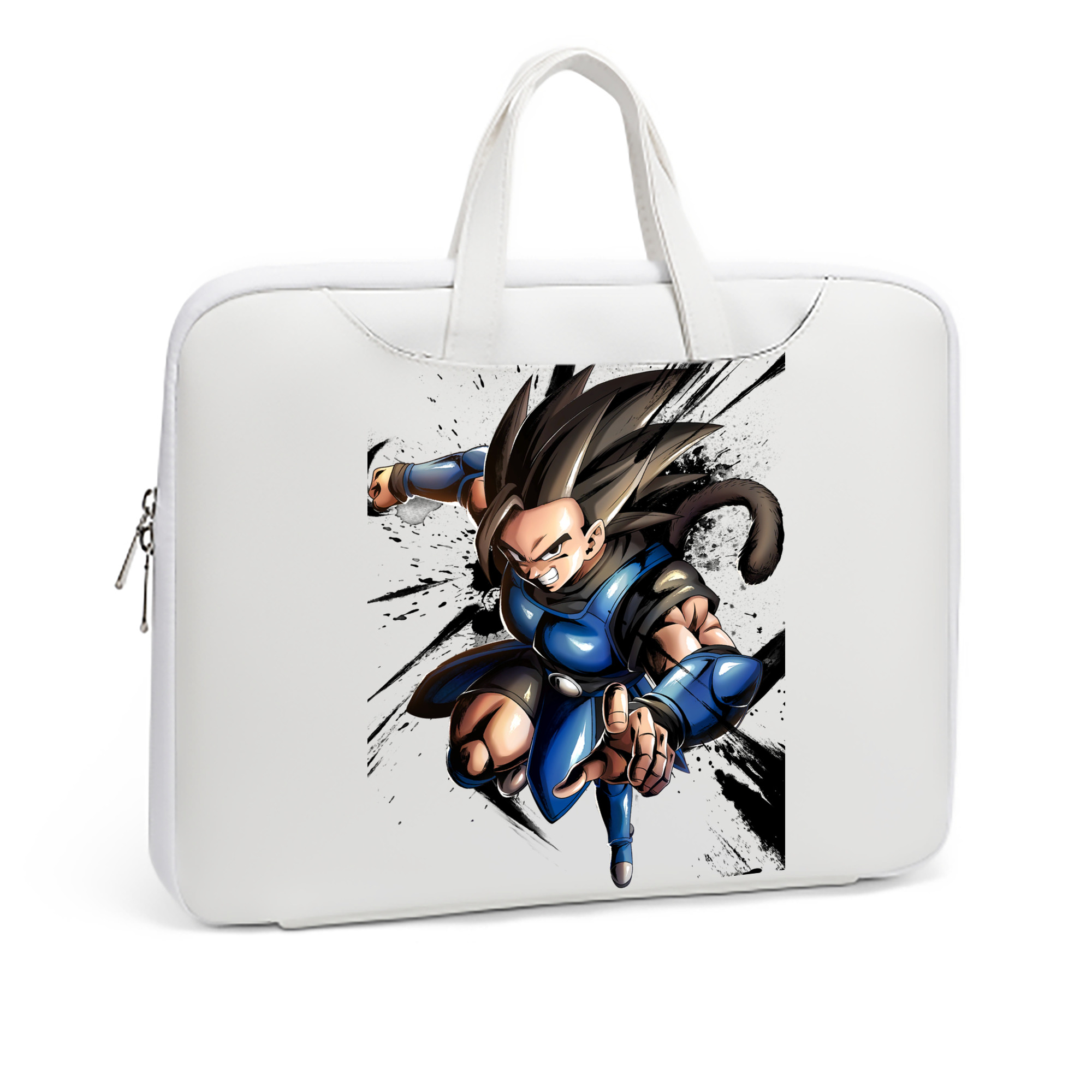 （画像用） ドラゴンボール ベジータ四世（Bejīta Yonsei）DRAGON BALL Vegeta IV レザーラップトップバッグ　ノートパソコンケース