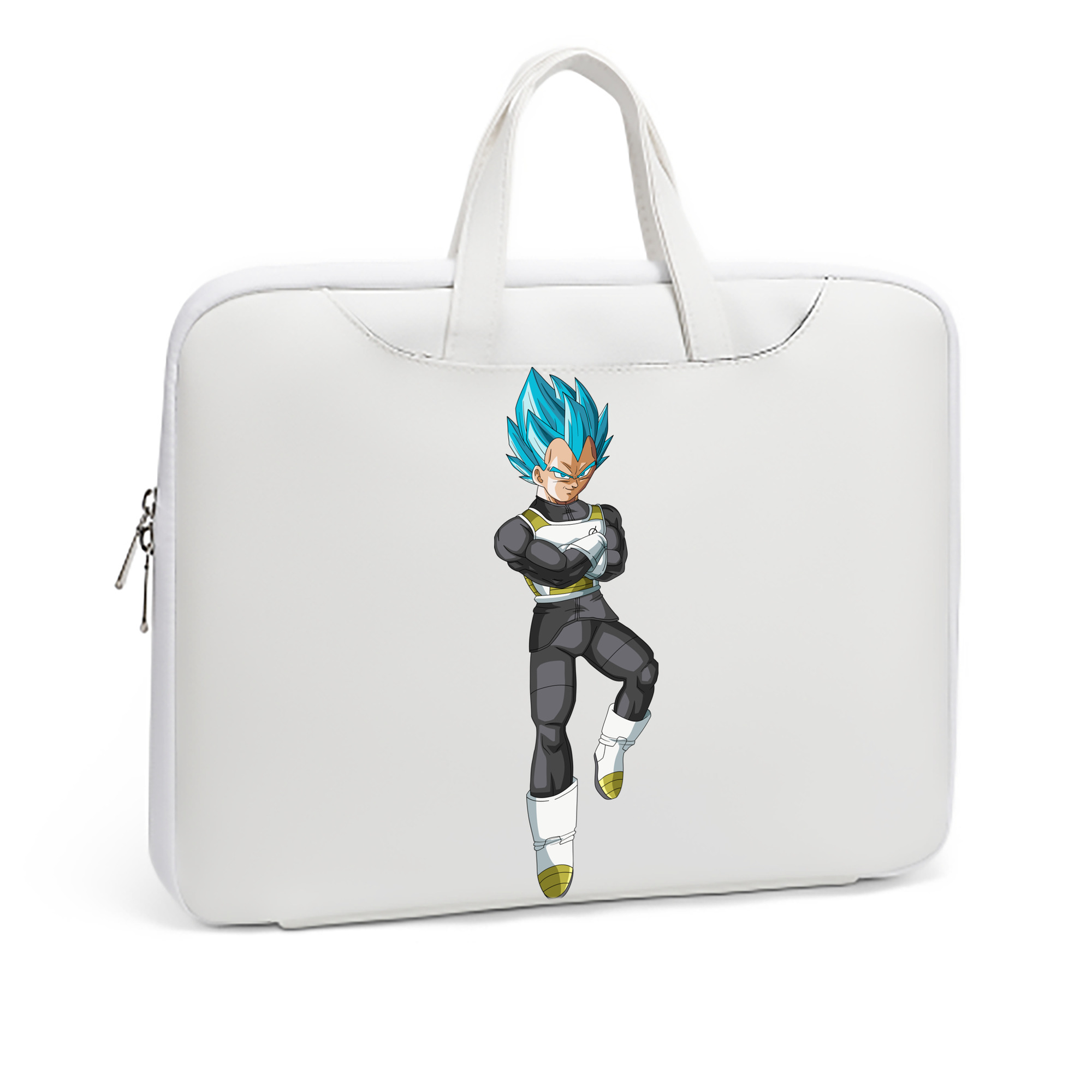 （画像用） ドラゴンボール ベジータ四世（Bejīta Yonsei）DRAGON BALL Vegeta IV レザーラップトップバッグ　ノートパソコンケース