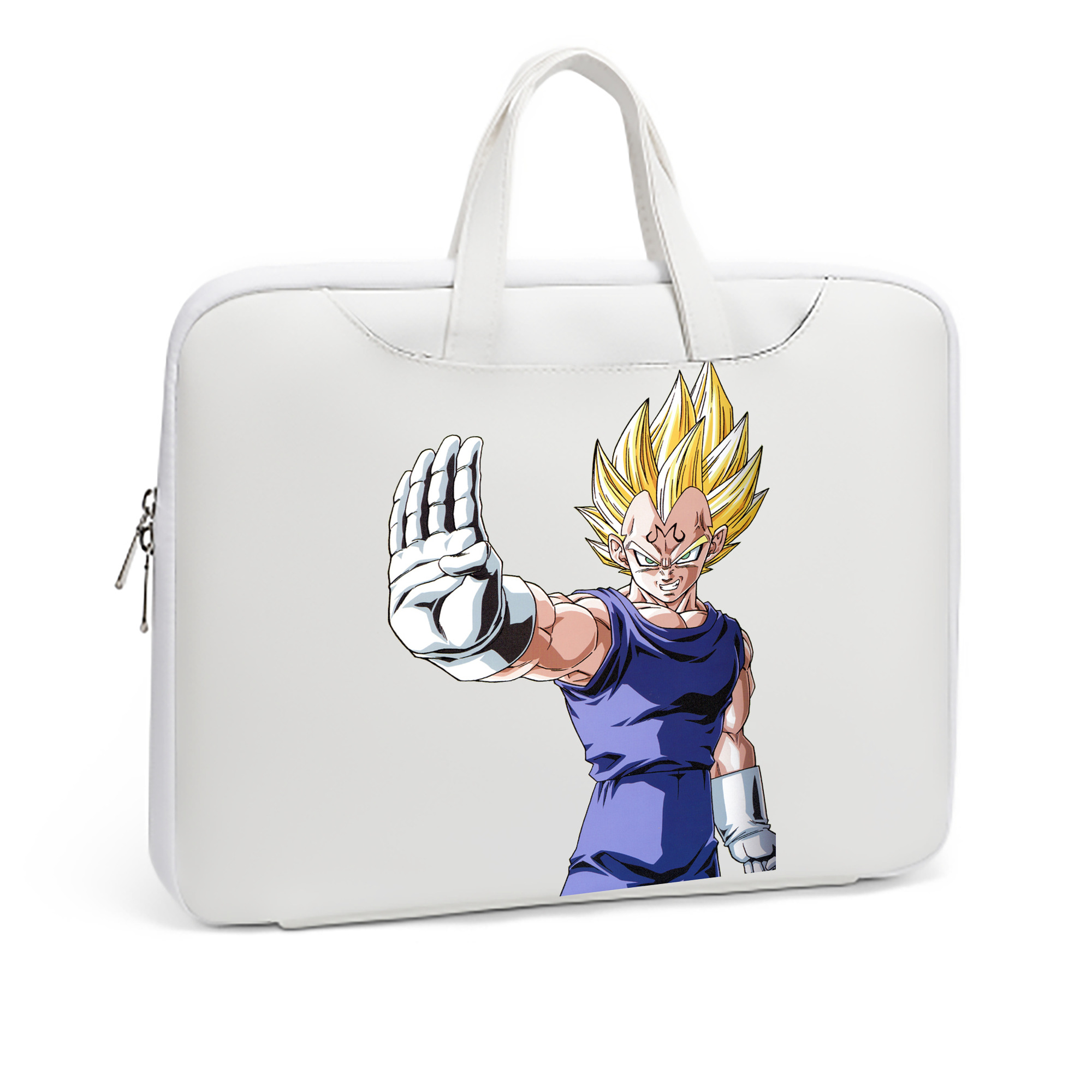 （画像用） ドラゴンボール ベジータ四世（Bejīta Yonsei）DRAGON BALL Vegeta IV レザーラップトップバッグ　ノートパソコンケース