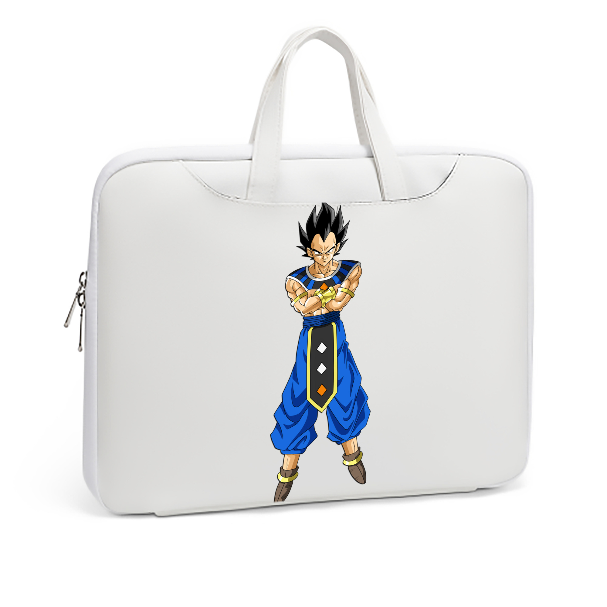 （画像用） ドラゴンボール ベジータ四世（Bejīta Yonsei）DRAGON BALL Vegeta IV レザーラップトップバッグ　ノートパソコンケース