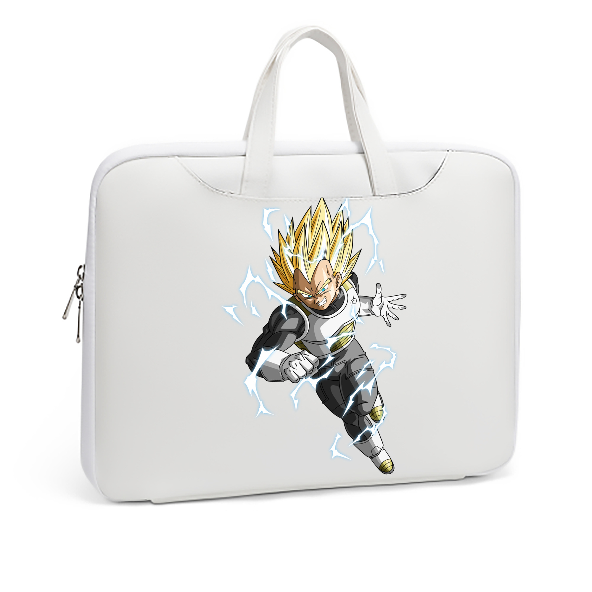 （画像用） ドラゴンボール ベジータ四世（Bejīta Yonsei）DRAGON BALL Vegeta IV レザーラップトップバッグ　ノートパソコンケース