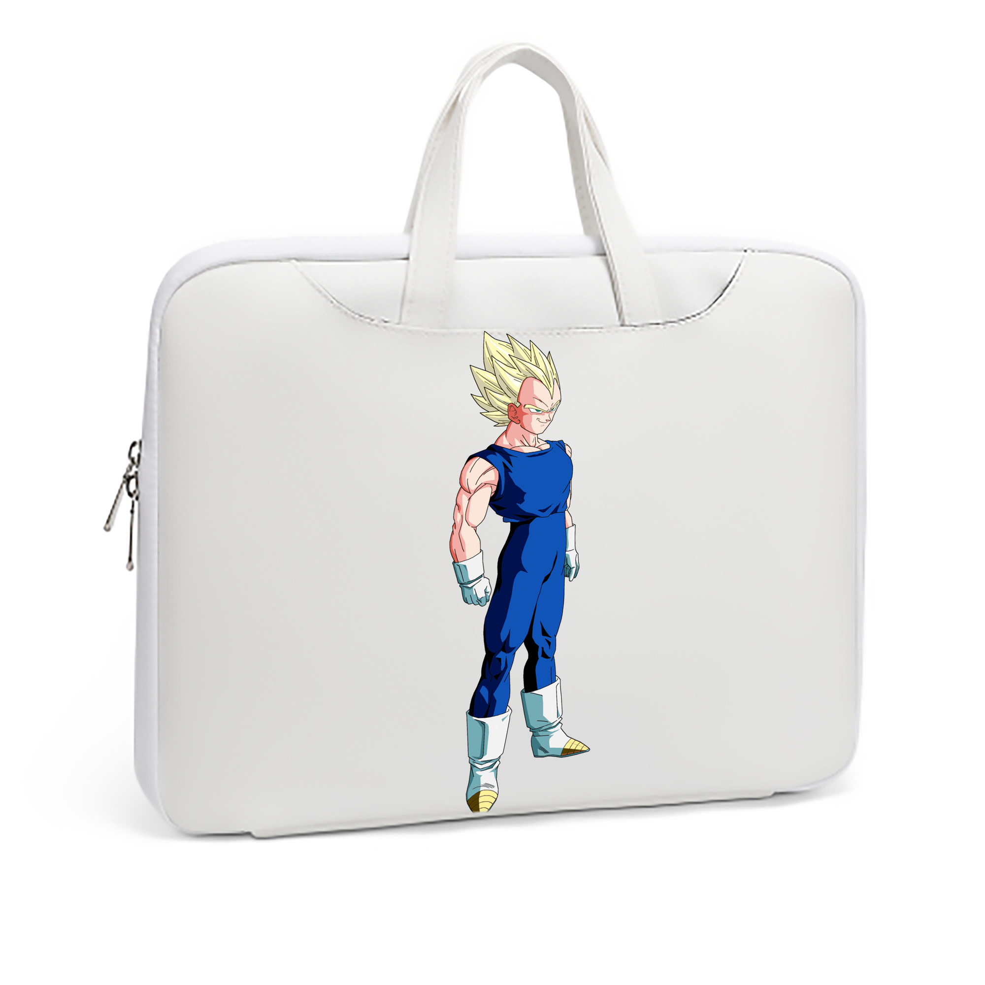 （画像用） ドラゴンボール ベジータ四世（Bejīta Yonsei）DRAGON BALL Vegeta IV レザーラップトップバッグ　ノートパソコンケース