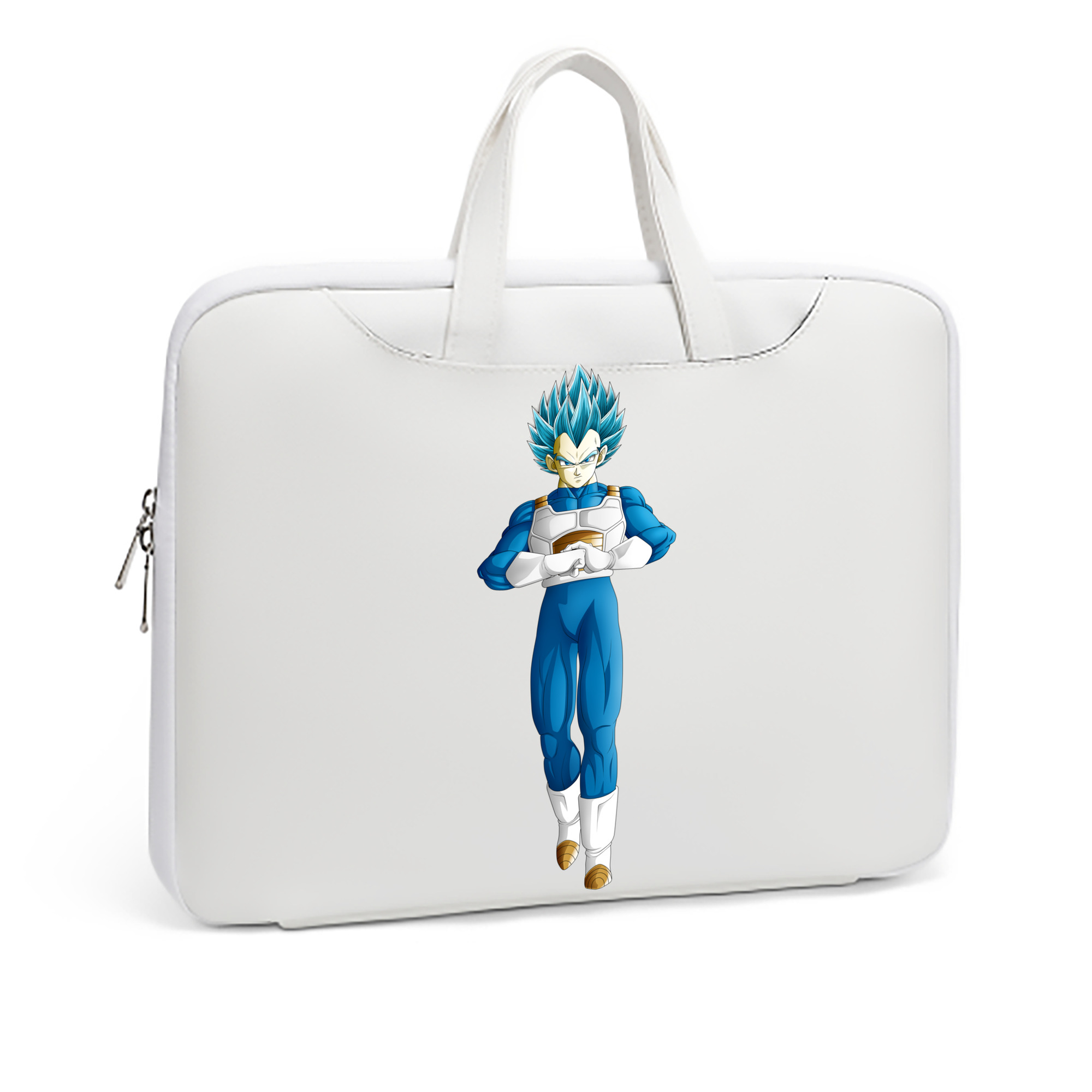 （画像用） ドラゴンボール ベジータ四世（Bejīta Yonsei）DRAGON BALL Vegeta IV レザーラップトップバッグ　ノートパソコンケース