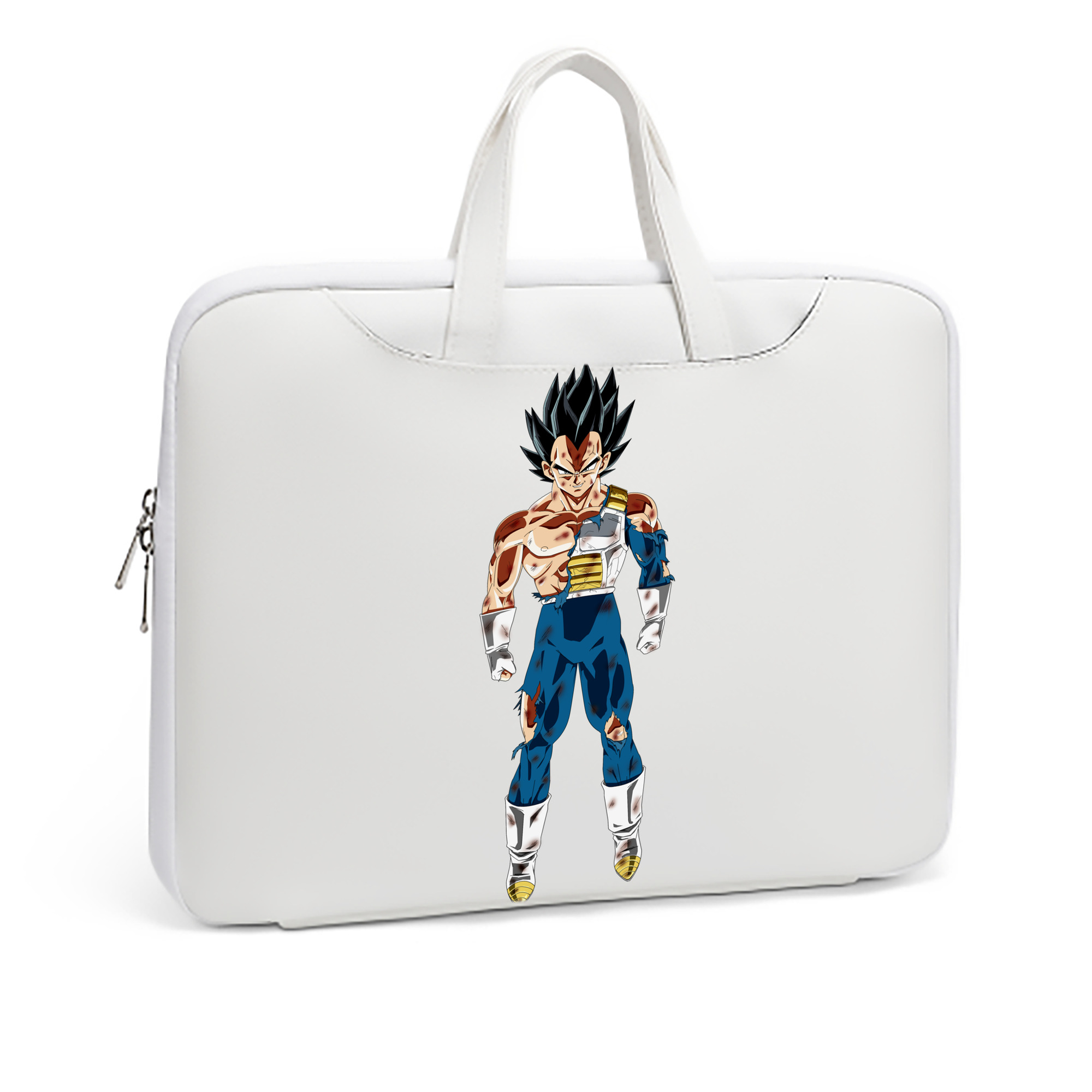 （画像用） ドラゴンボール ベジータ四世（Bejīta Yonsei）DRAGON BALL Vegeta IV レザーラップトップバッグ　ノートパソコンケース