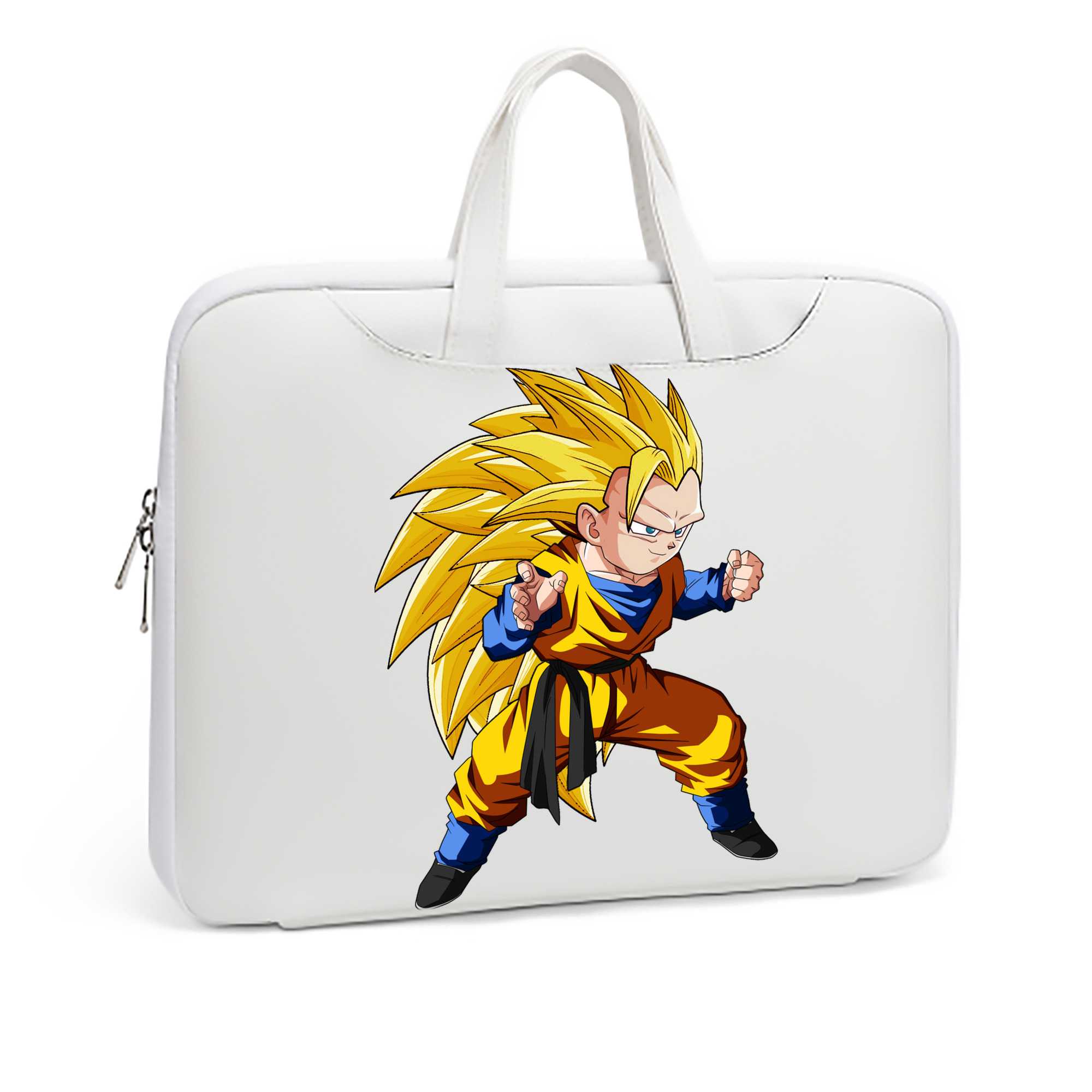（画像用） ドラゴンボール ベジータ四世（Bejīta Yonsei）DRAGON BALL Vegeta IV レザーラップトップバッグ　ノートパソコンケース