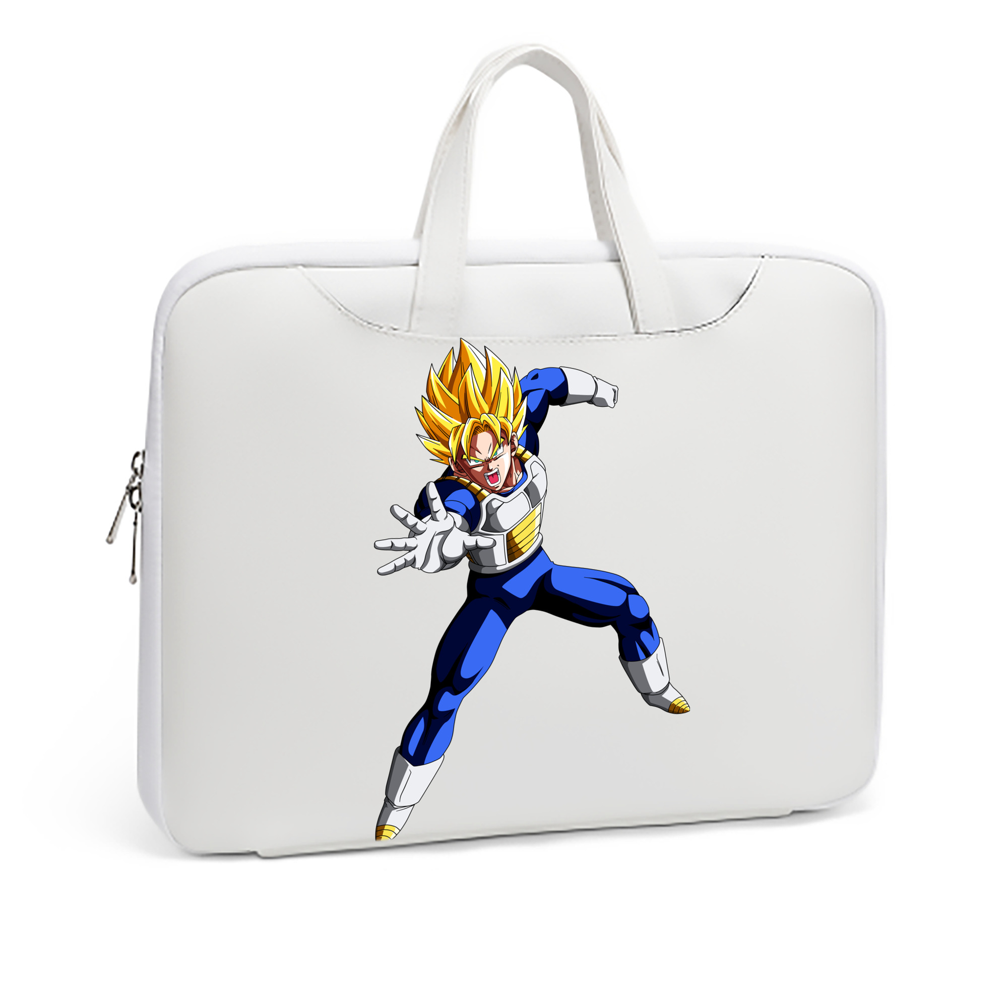 （画像用） ドラゴンボール ベジータ四世（Bejīta Yonsei）DRAGON BALL Vegeta IV レザーラップトップバッグ　ノートパソコンケース