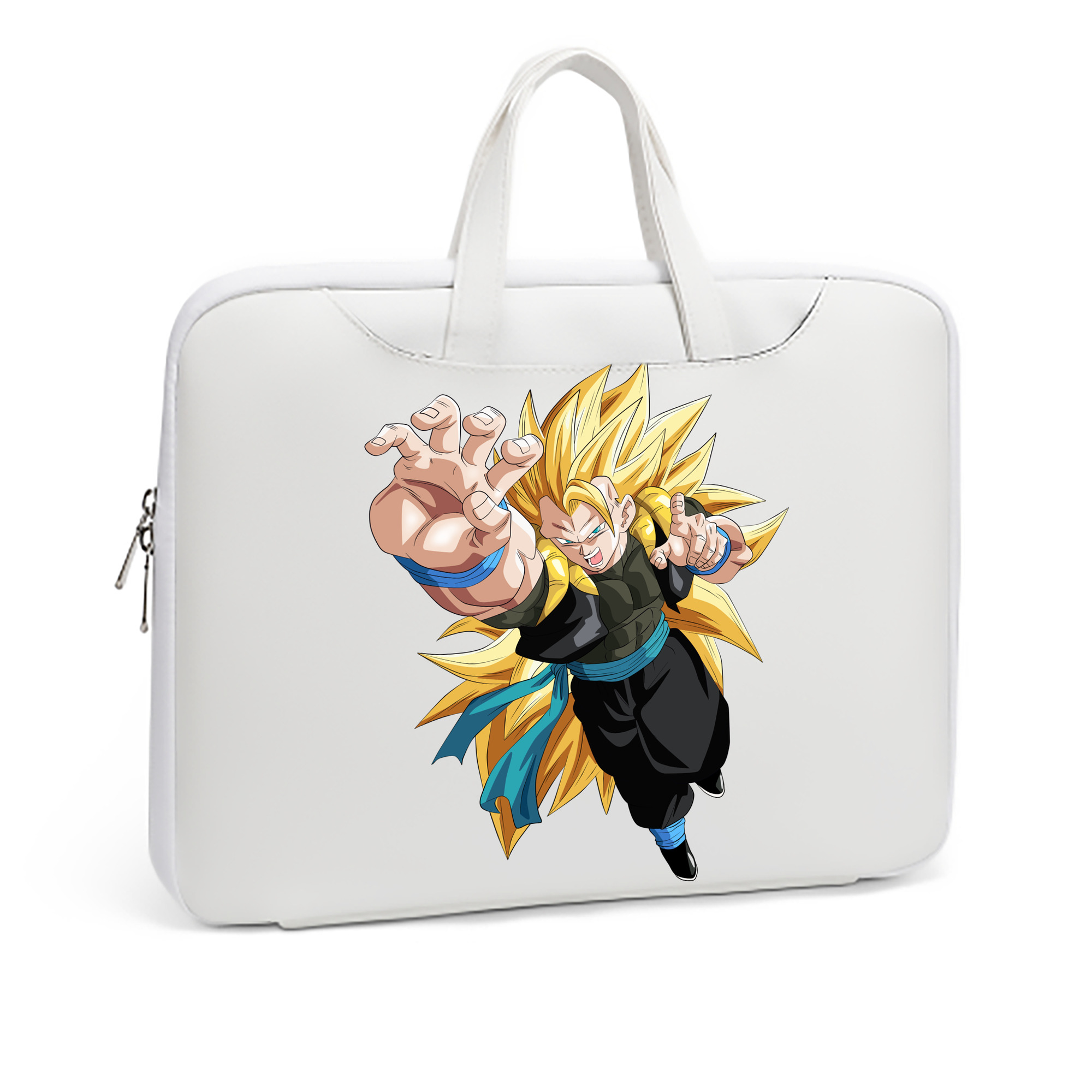 （画像用） ドラゴンボール ベジータ四世（Bejīta Yonsei）DRAGON BALL Vegeta IV レザーラップトップバッグ　ノートパソコンケース