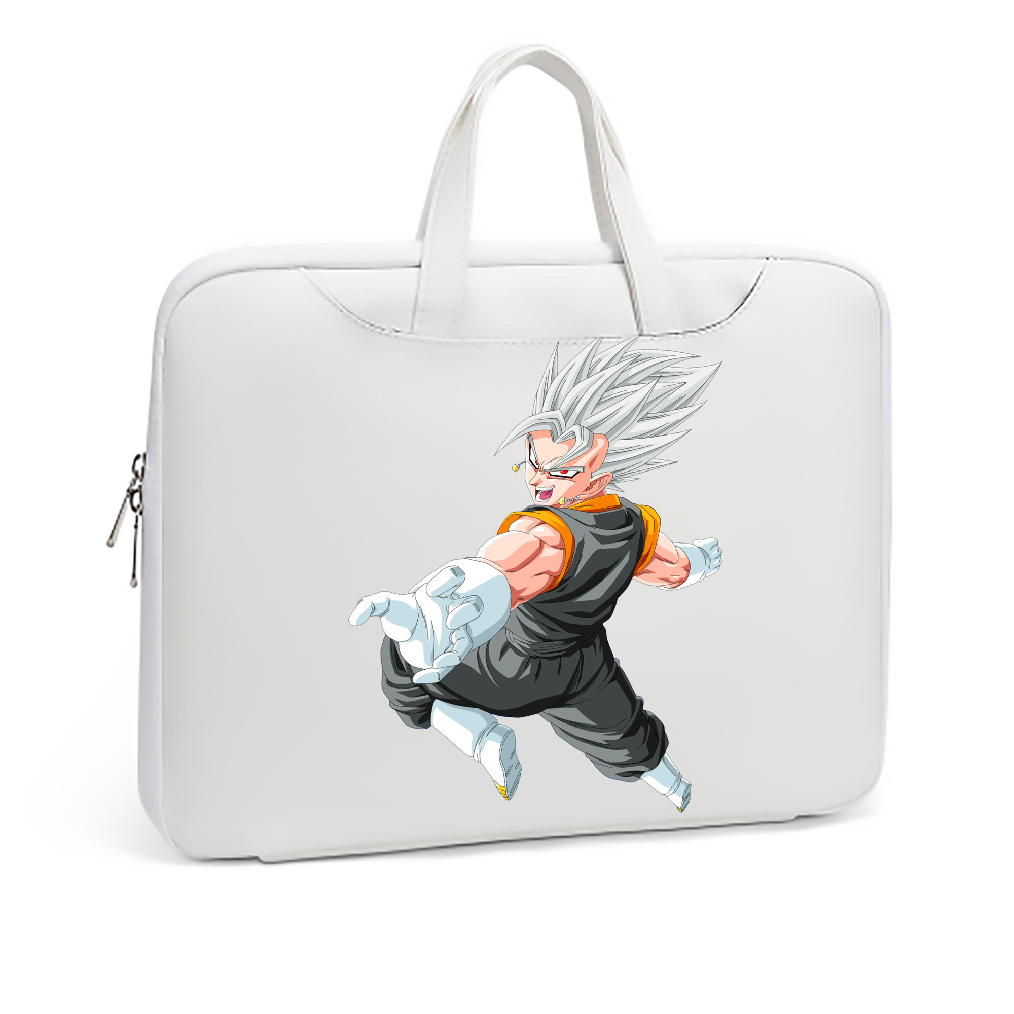 （画像用） ドラゴンボール ベジータ四世（Bejīta Yonsei）DRAGON BALL Vegeta IV レザーラップトップバッグ　ノートパソコンケース