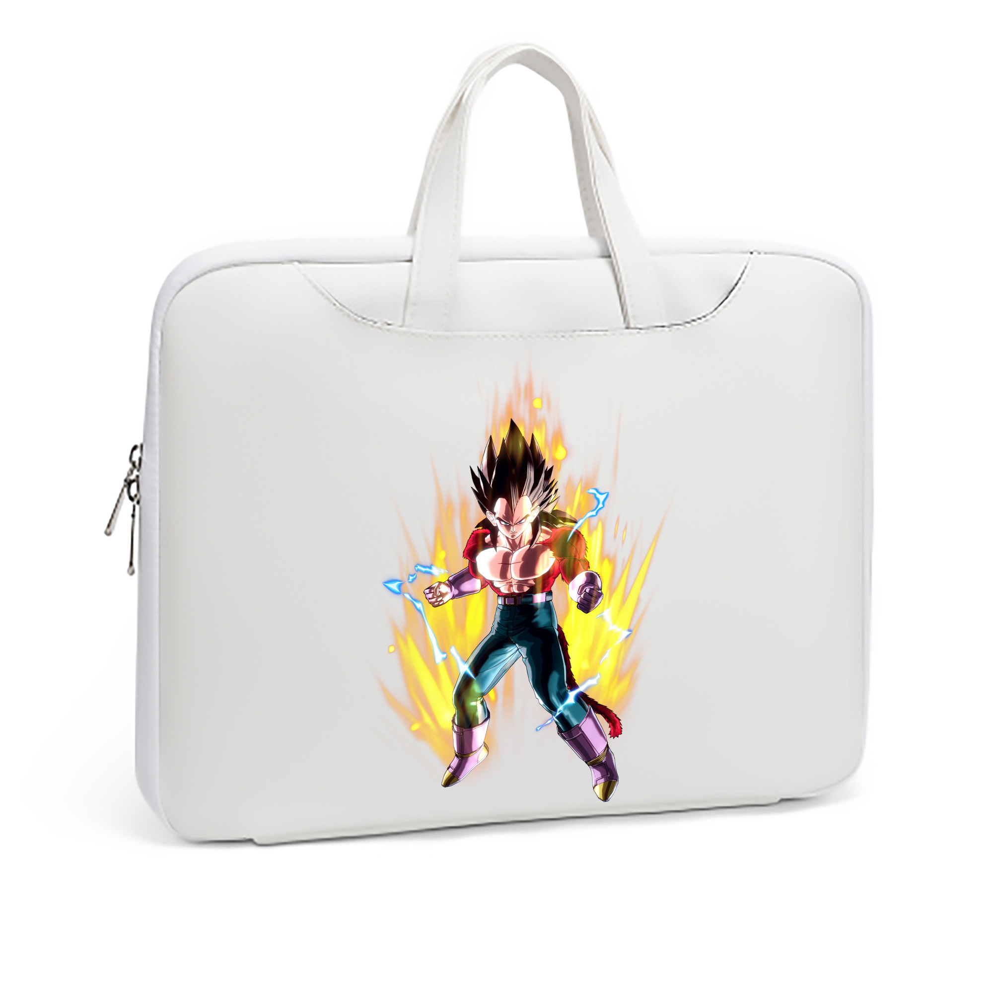（画像用） ドラゴンボール ベジータ四世（Bejīta Yonsei）DRAGON BALL Vegeta IV レザーラップトップバッグ　ノートパソコンケース