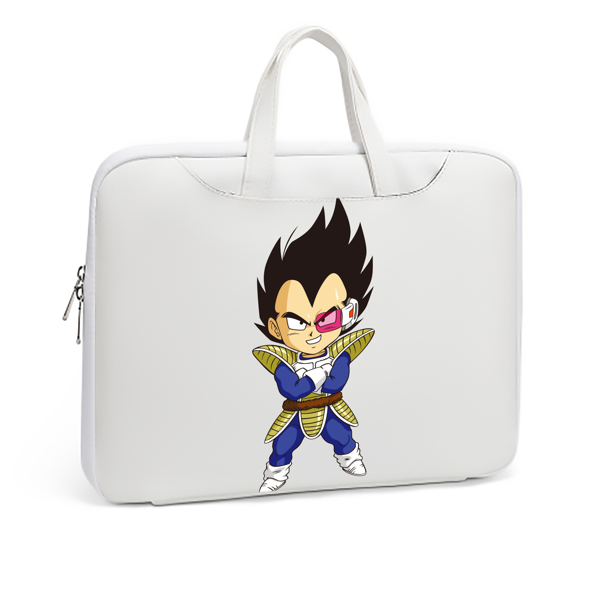 （画像用） ドラゴンボール ベジータ四世（Bejīta Yonsei）DRAGON BALL Vegeta IV レザーラップトップバッグ　ノートパソコンケース