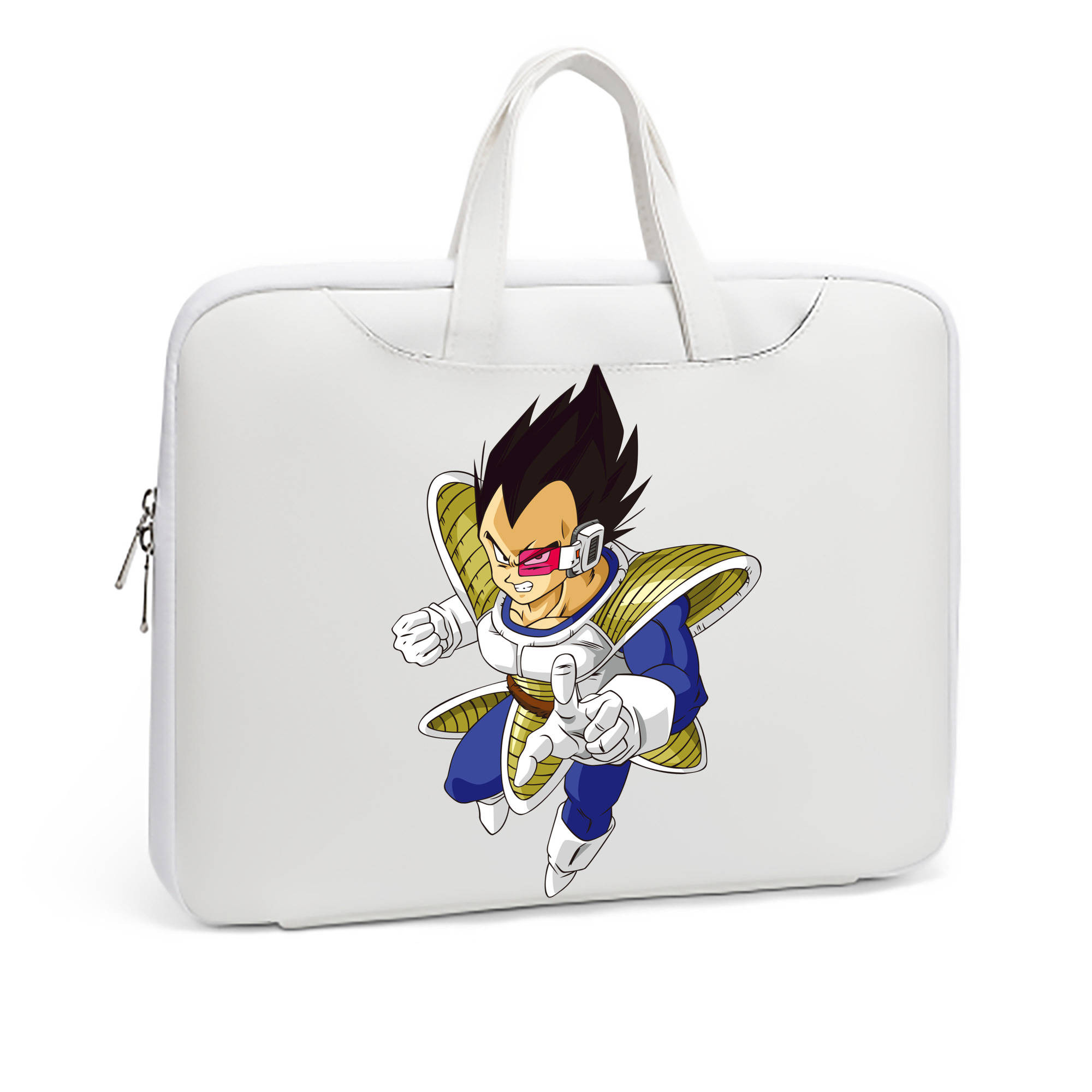 （画像用） ドラゴンボール ベジータ四世（Bejīta Yonsei）DRAGON BALL Vegeta IV レザーラップトップバッグ　ノートパソコンケース