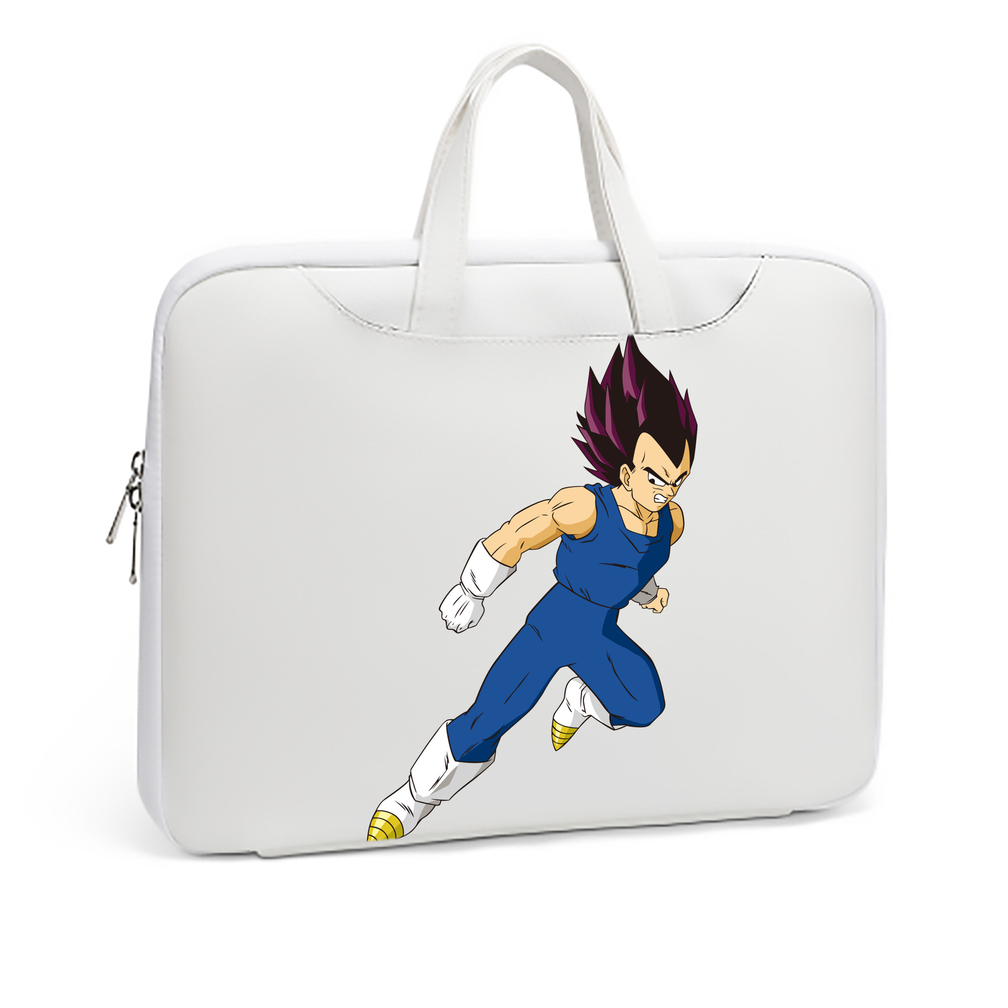 （画像用） ドラゴンボール ベジータ四世（Bejīta Yonsei）DRAGON BALL Vegeta IV レザーラップトップバッグ　ノートパソコンケース