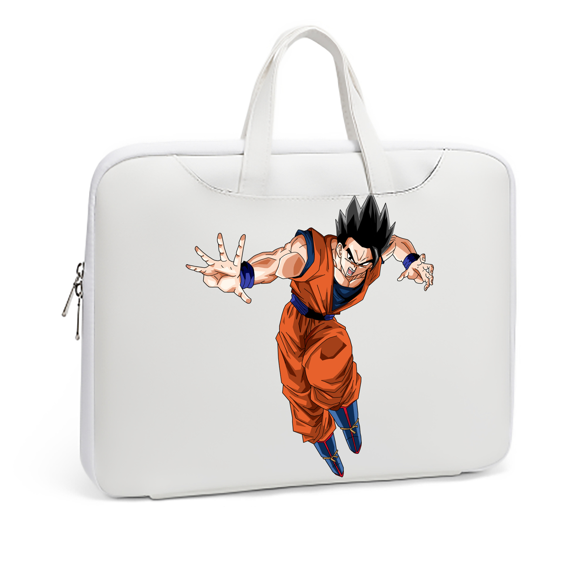 （画像用） ドラゴンボール 孫 悟飯（そんごはん）DRAGON BALL Son Gohan レザーラップトップバッグ　ノートパソコンケース
