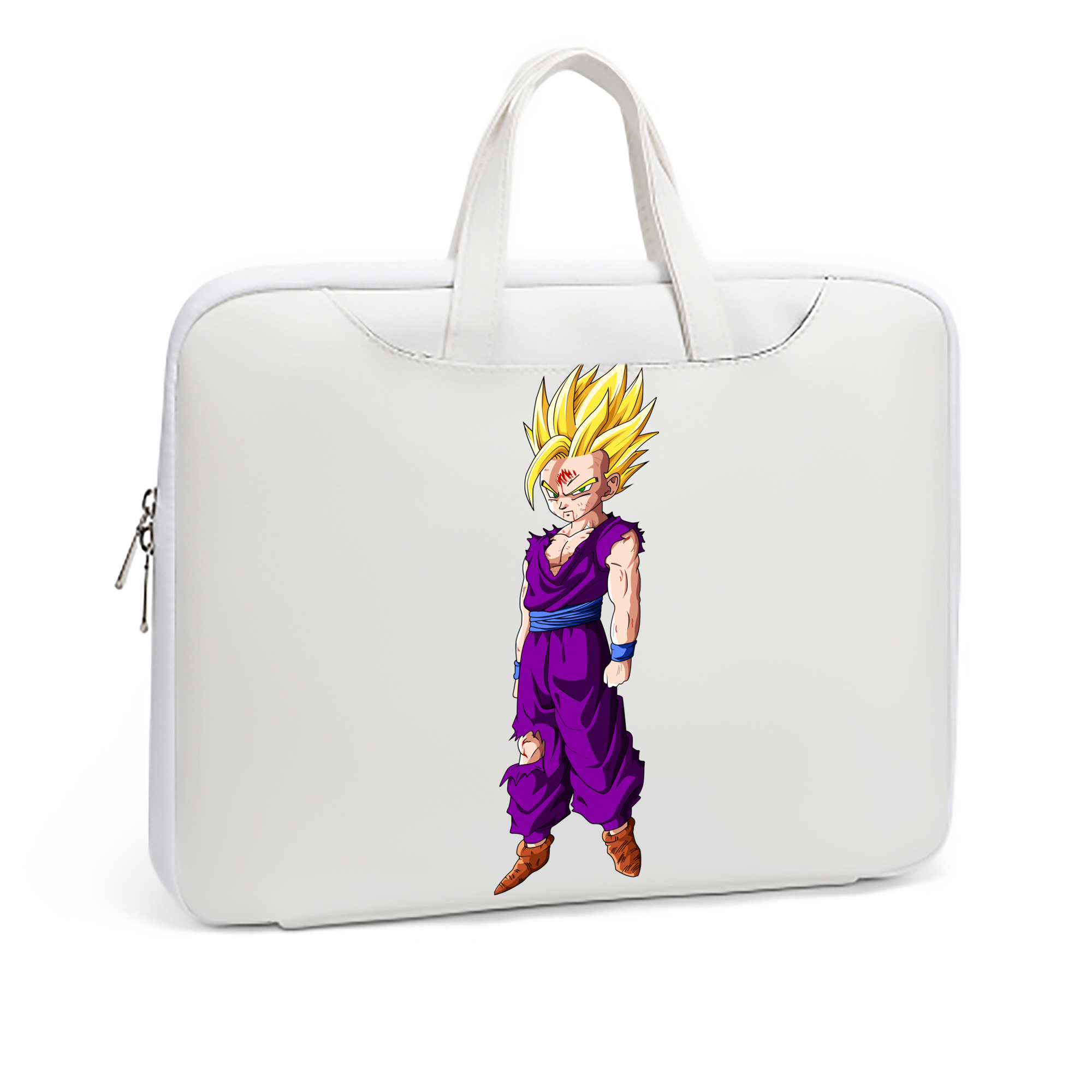 （画像用） ドラゴンボール 孫 悟飯（そんごはん）DRAGON BALL Son Gohan レザーラップトップバッグ　ノートパソコンケース