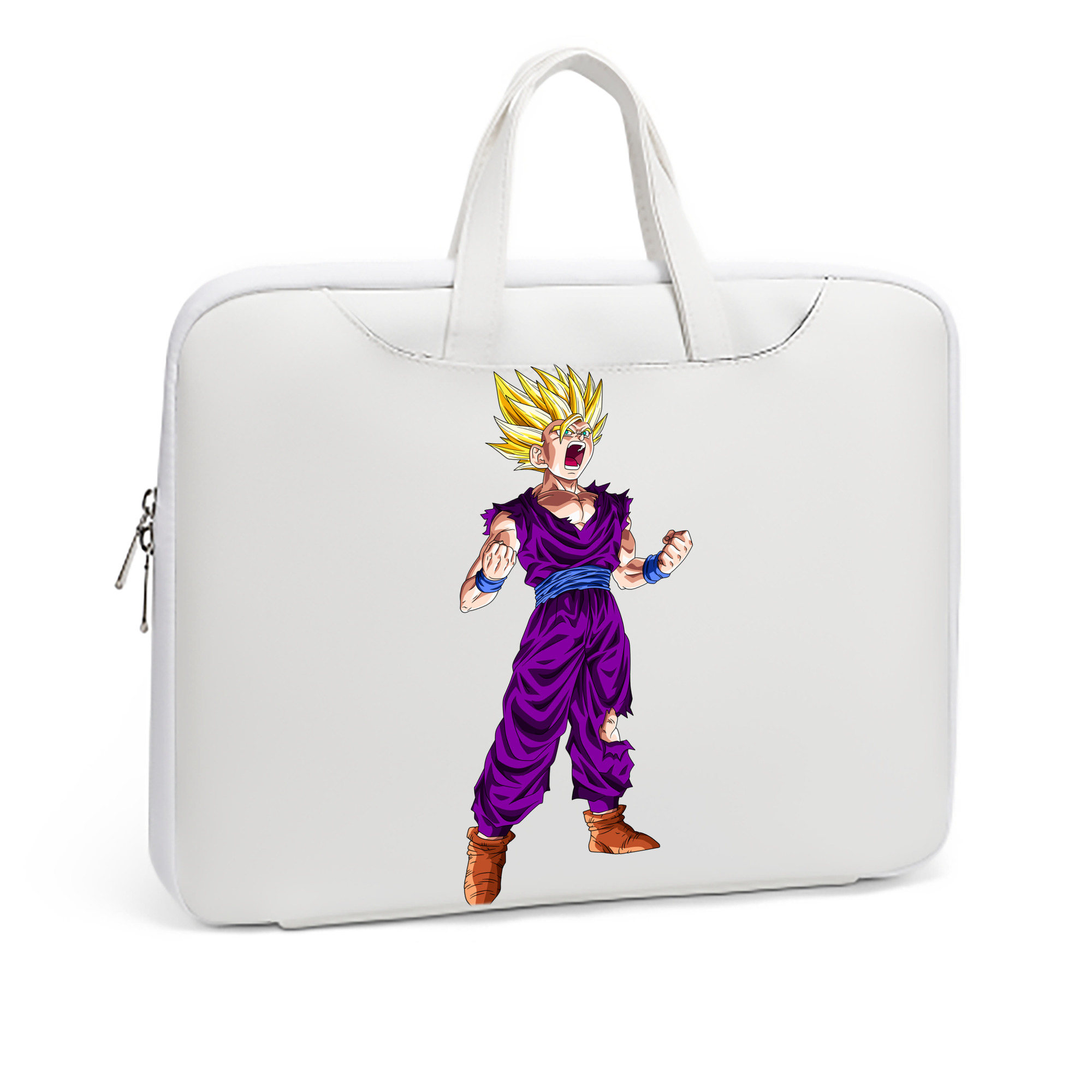 （画像用） ドラゴンボール 孫 悟飯（そんごはん）DRAGON BALL Son Gohan レザーラップトップバッグ　ノートパソコンケース