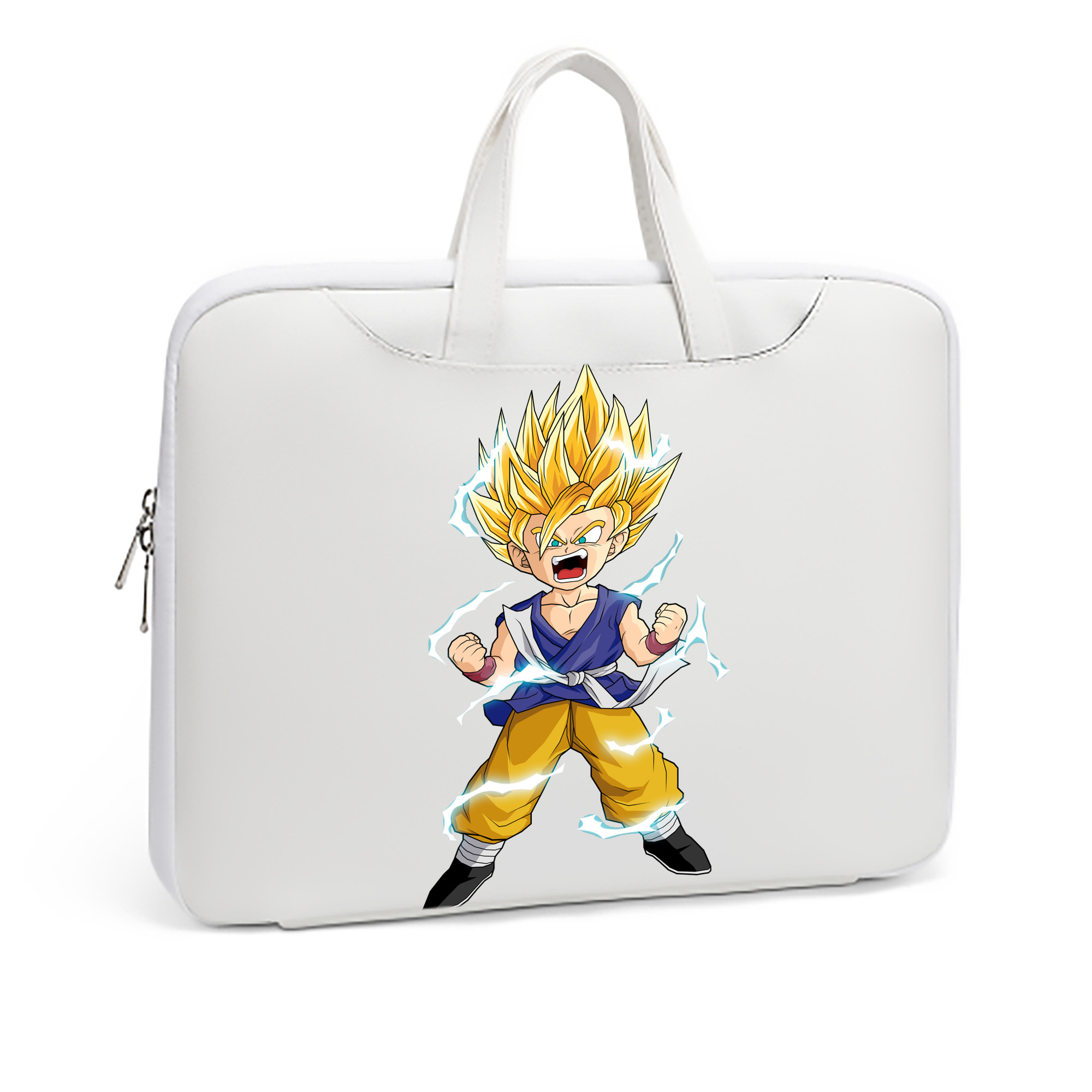 （画像用） ドラゴンボール 孫 悟飯（そんごはん）DRAGON BALL Son Gohan レザーラップトップバッグ　ノートパソコンケース