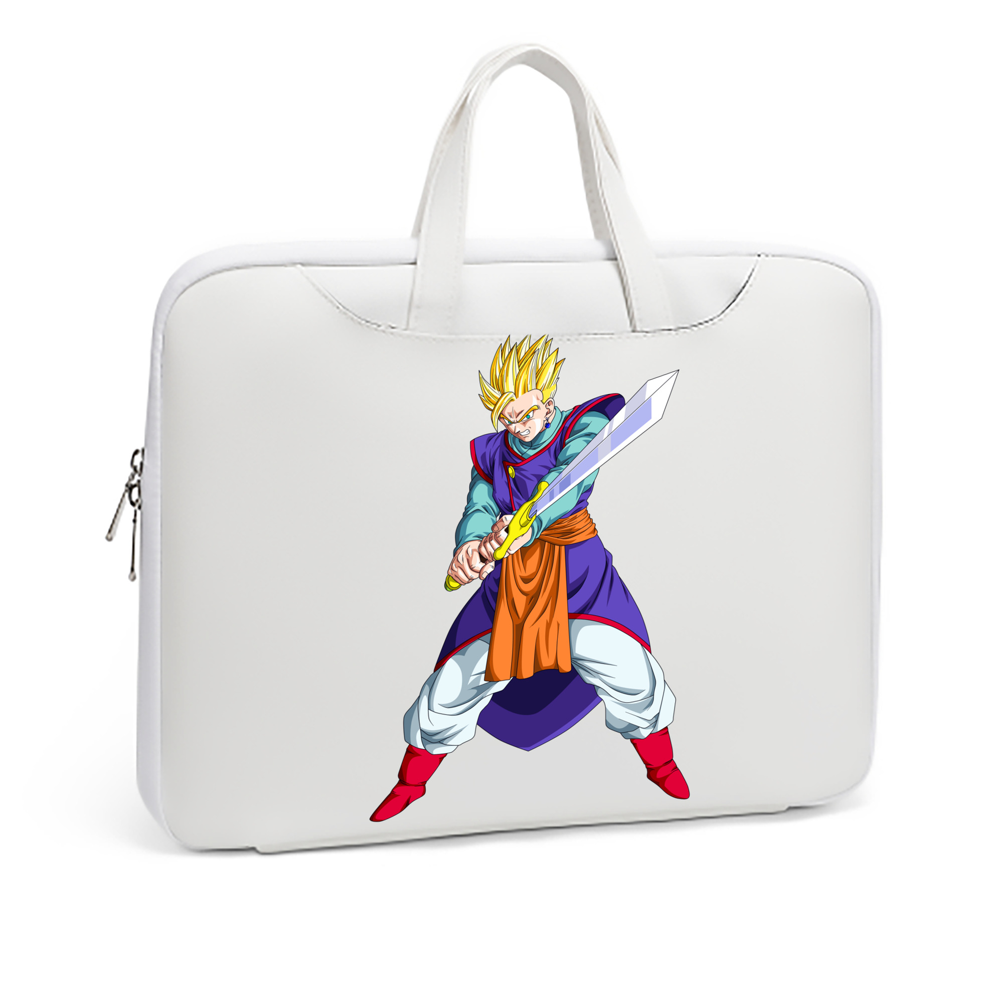 （画像用） ドラゴンボール 孫 悟飯（そんごはん）DRAGON BALL Son Gohan レザーラップトップバッグ　ノートパソコンケース