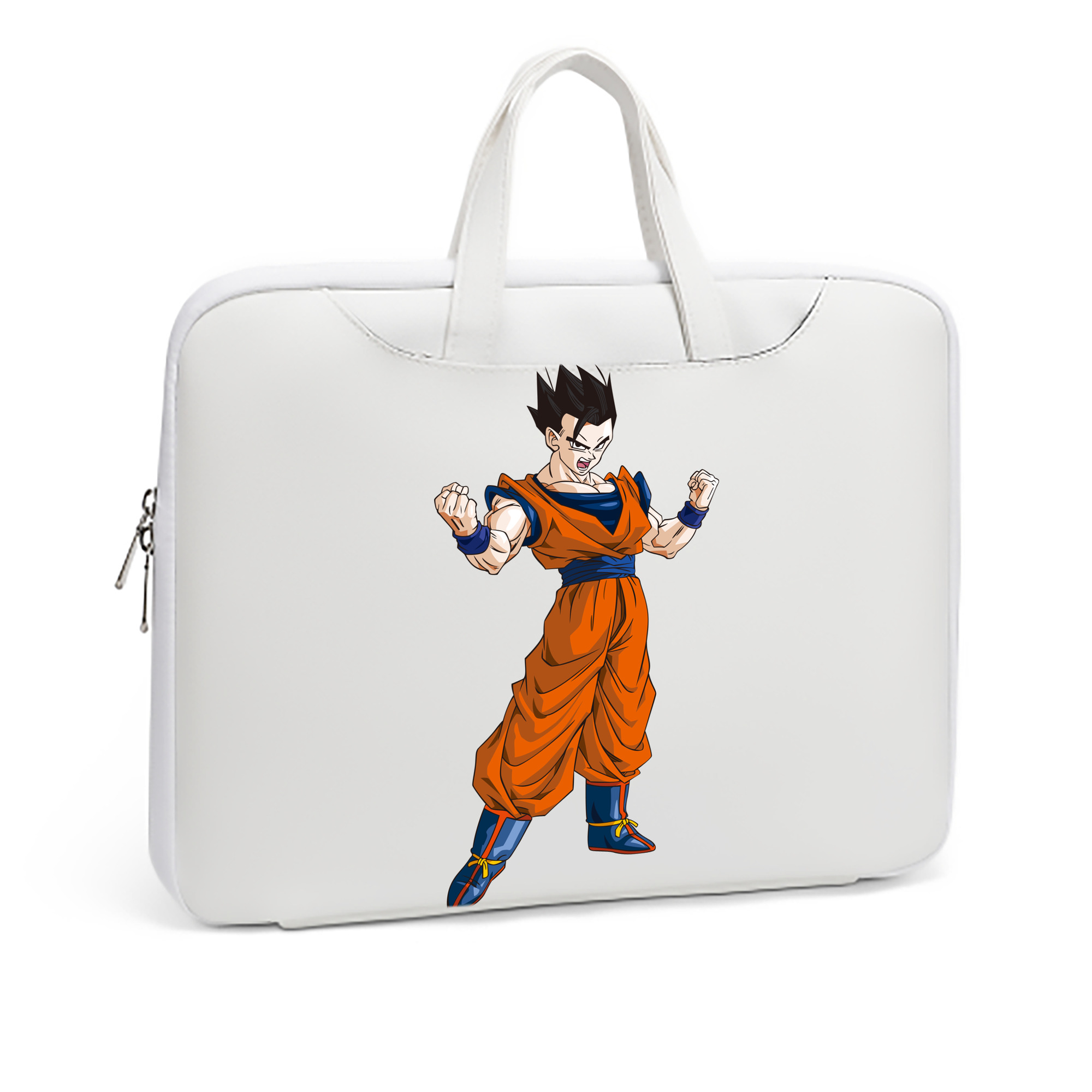 （画像用） ドラゴンボール 孫 悟飯（そんごはん）DRAGON BALL Son Gohan レザーラップトップバッグ　ノートパソコンケース