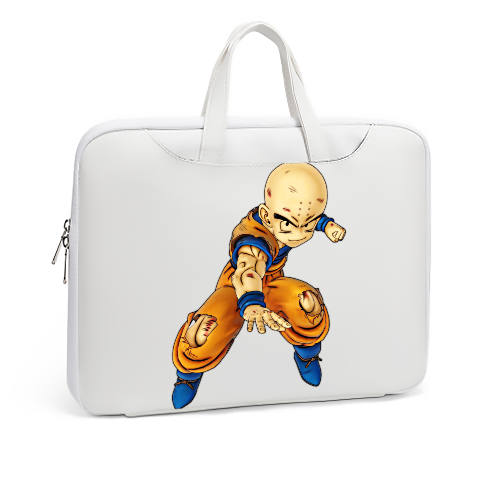 （画像用） ドラゴンボール クリリン DRAGON BALL krillin レザーラップトップバッグ　ノートパソコンケース