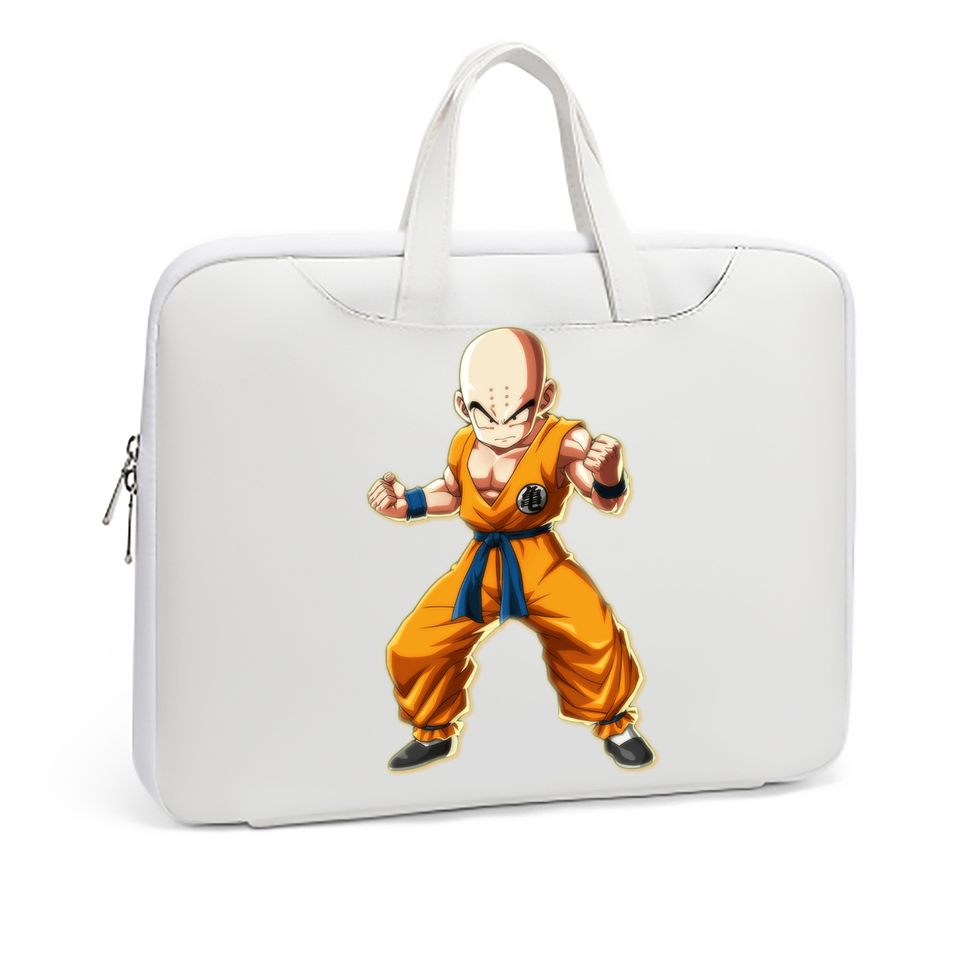 （画像用） ドラゴンボール クリリン DRAGON BALL krillin レザーラップトップバッグ　ノートパソコンケース