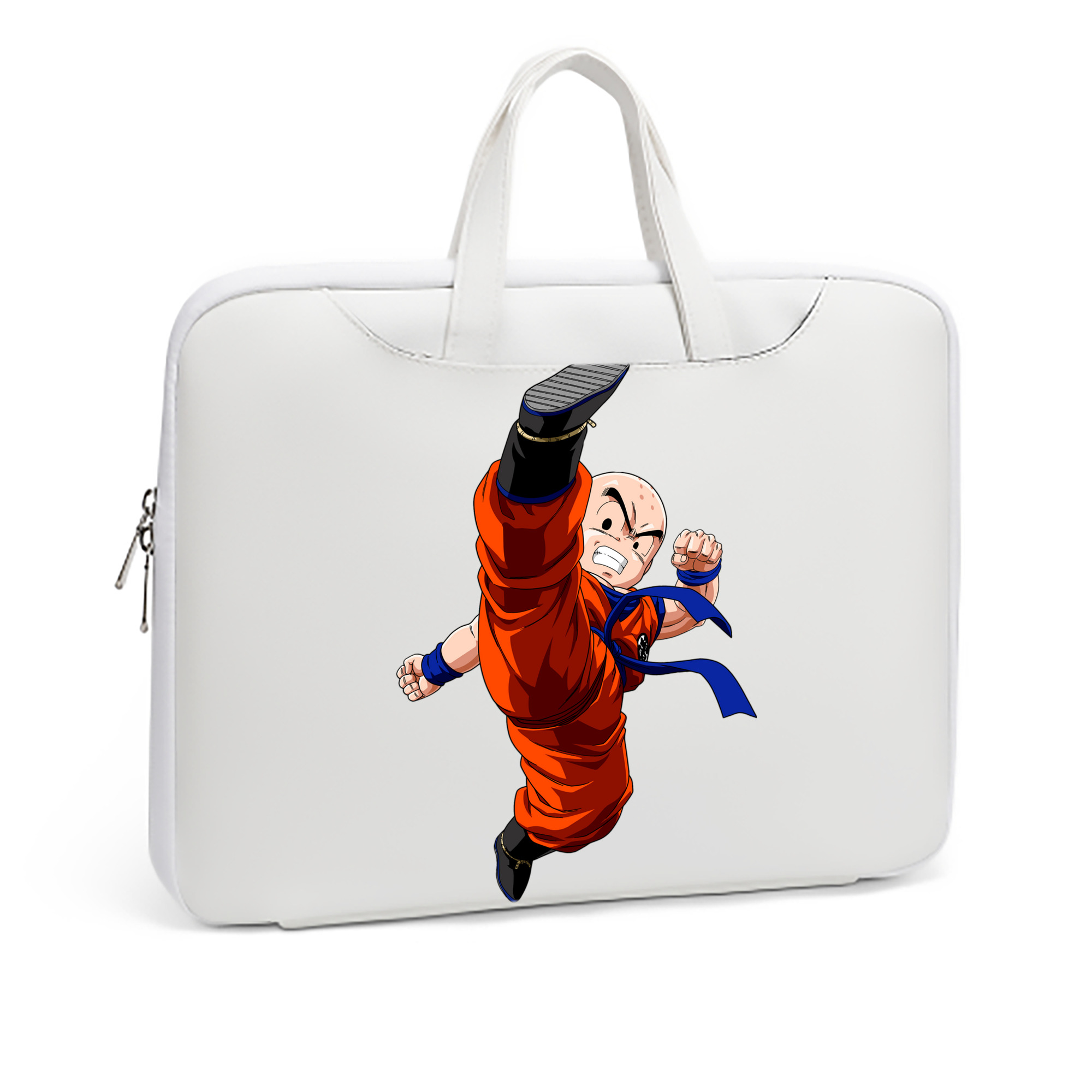 （画像用） ドラゴンボール クリリン DRAGON BALL krillin レザーラップトップバッグ　ノートパソコンケース