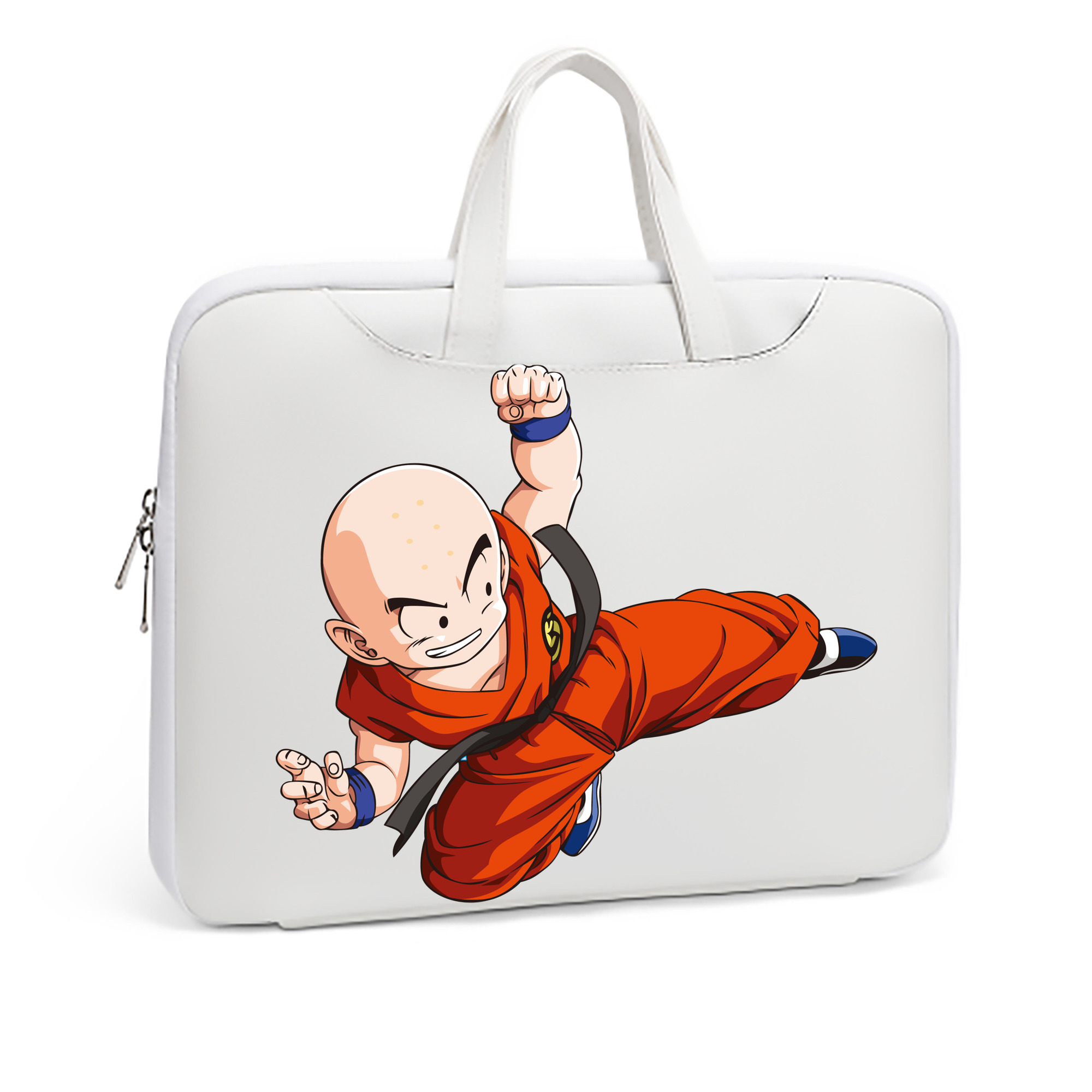 （画像用） ドラゴンボール クリリン DRAGON BALL krillin レザーラップトップバッグ　ノートパソコンケース