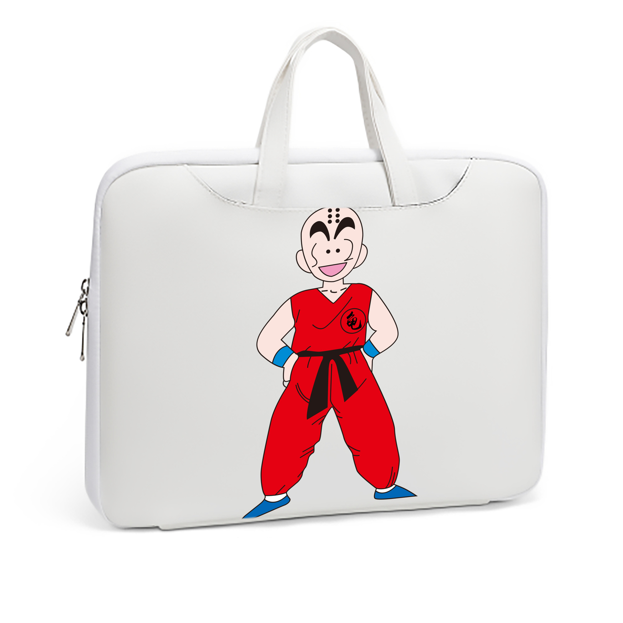 （画像用） ドラゴンボール クリリン DRAGON BALL krillin レザーラップトップバッグ　ノートパソコンケース