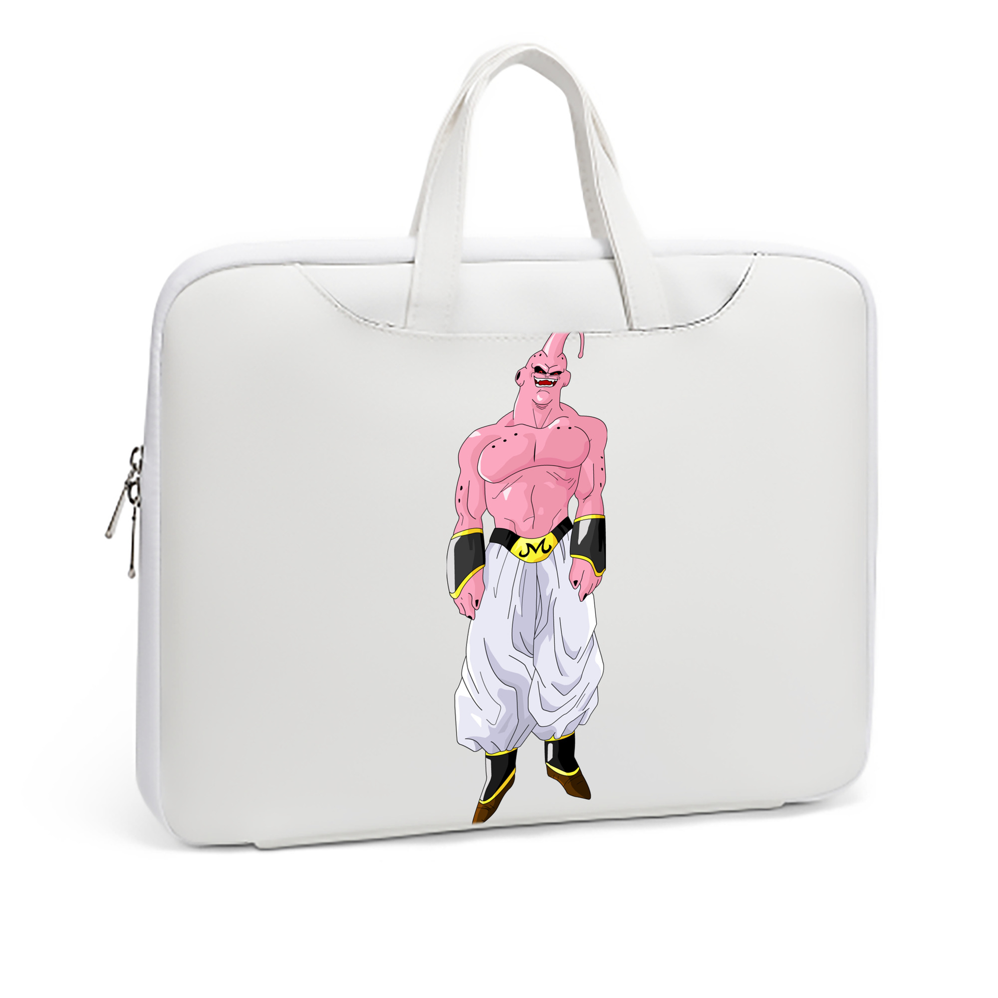 （画像用） ドラゴンボール 魔人ブウ DRAGON BALL Majin Buu レザーラップトップバッグ　ノートパソコンケース