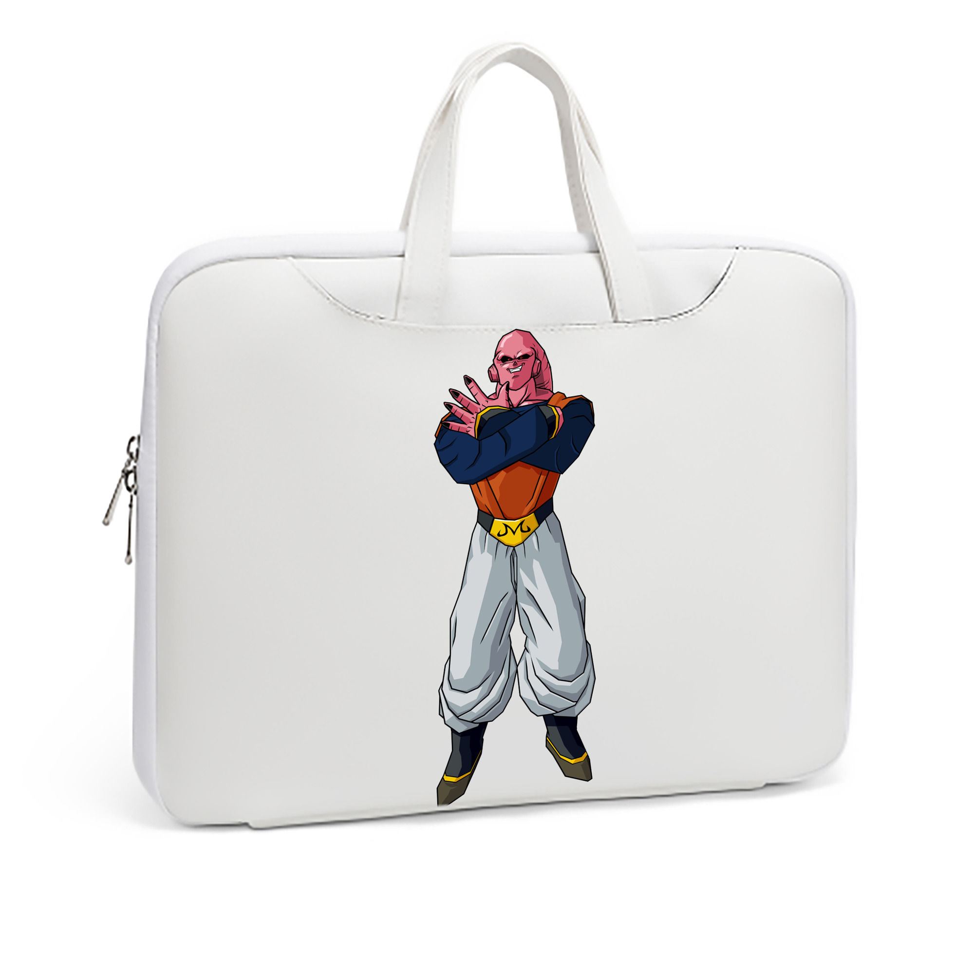 （画像用） ドラゴンボール 魔人ブウ DRAGON BALL Majin Buu レザーラップトップバッグ　ノートパソコンケース