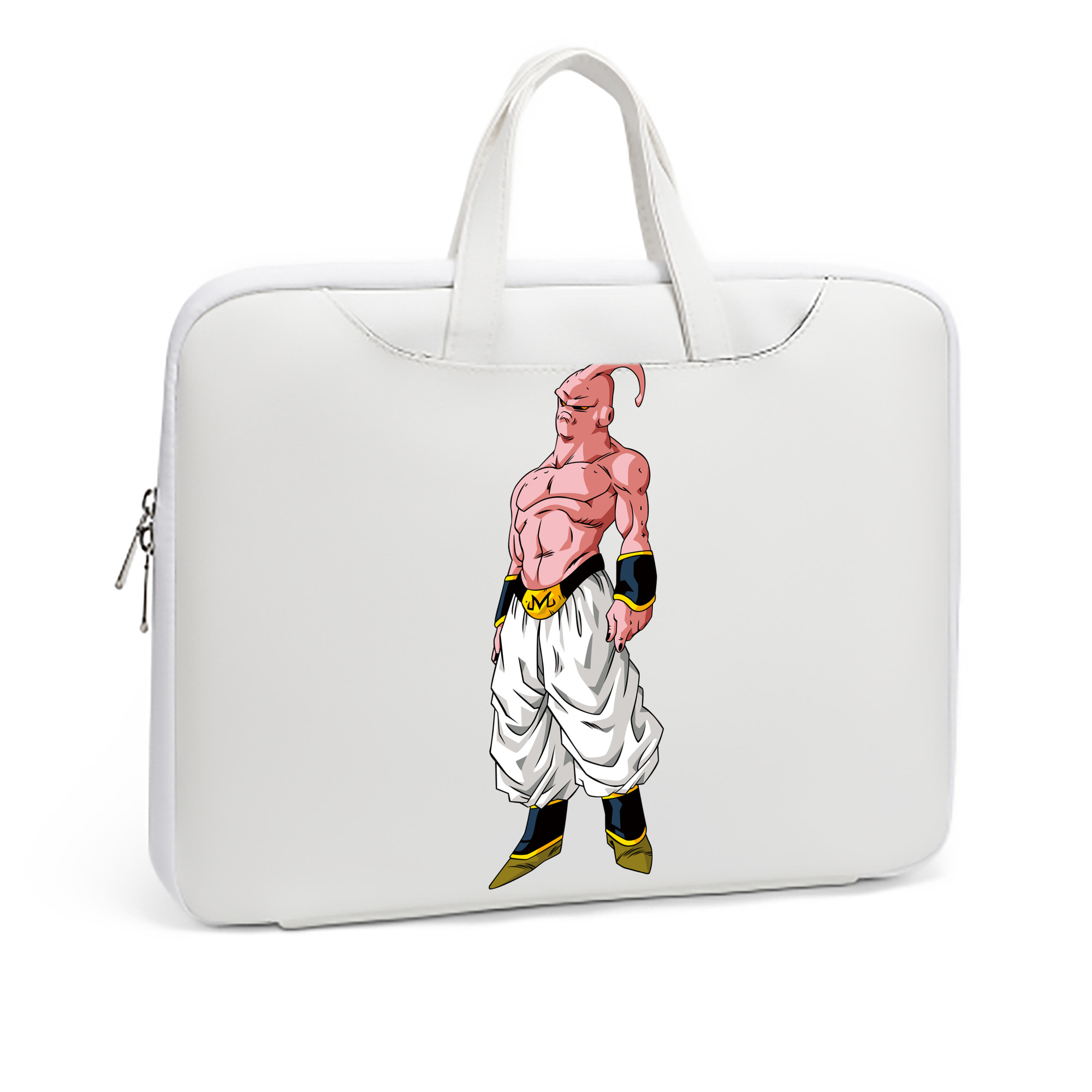 （画像用） ドラゴンボール 魔人ブウ DRAGON BALL Majin Buu レザーラップトップバッグ　ノートパソコンケース