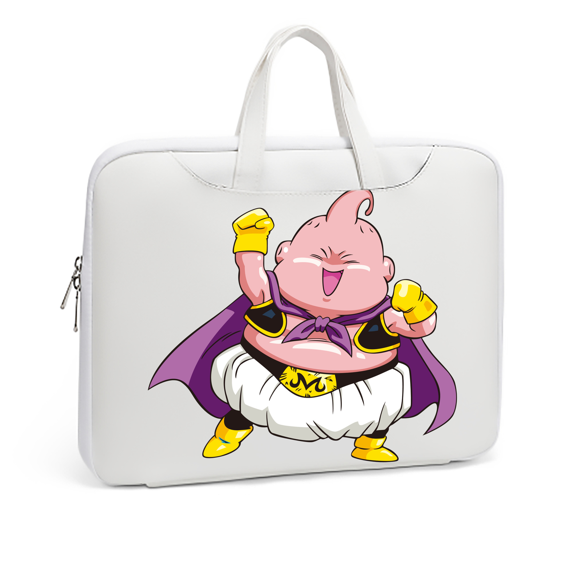 （画像用） ドラゴンボール 魔人ブウ DRAGON BALL Majin Buu レザーラップトップバッグ　ノートパソコンケース