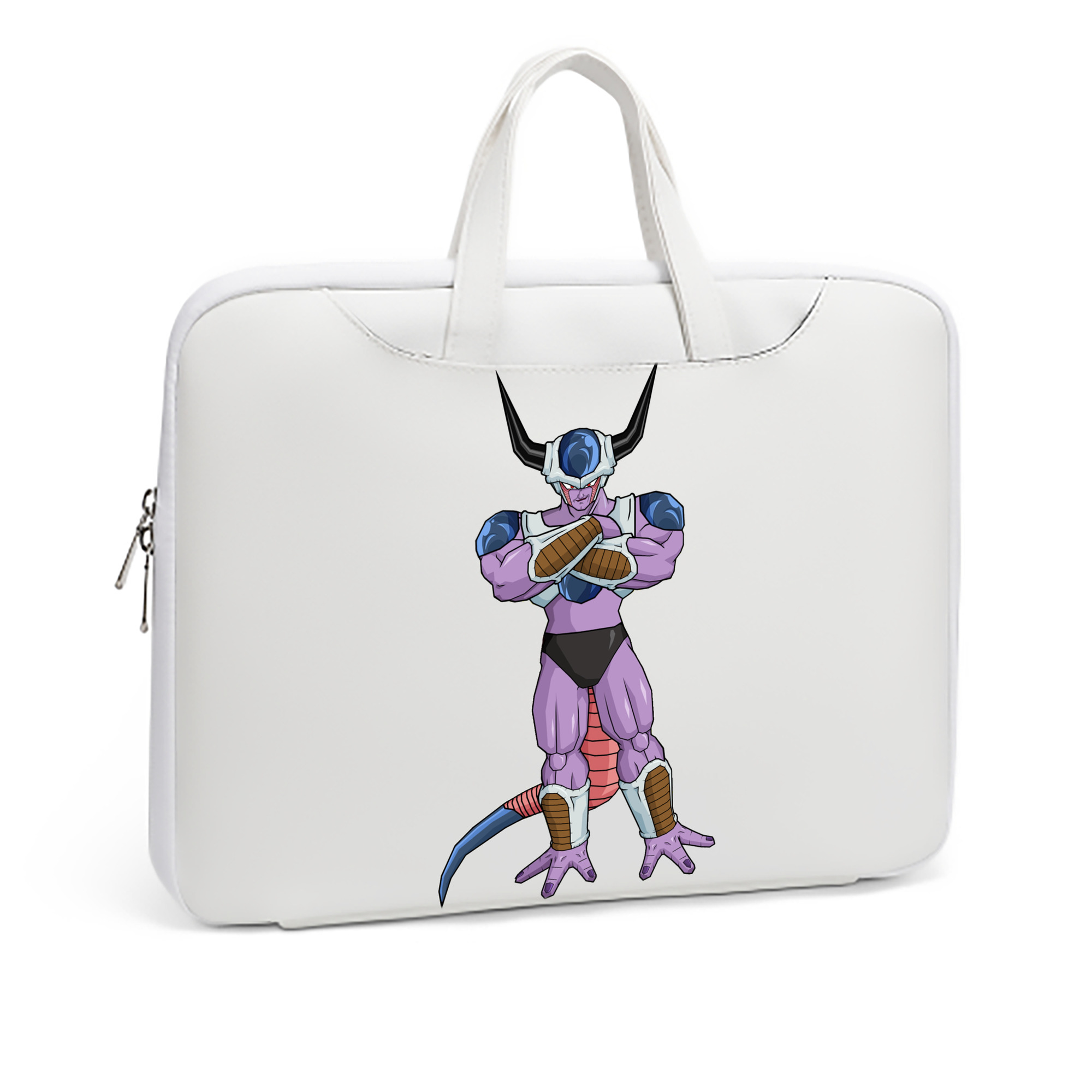（画像用） ドラゴンボール フリーザ DRAGON BALL Frieza レザーラップトップバッグ　ノートパソコンケース