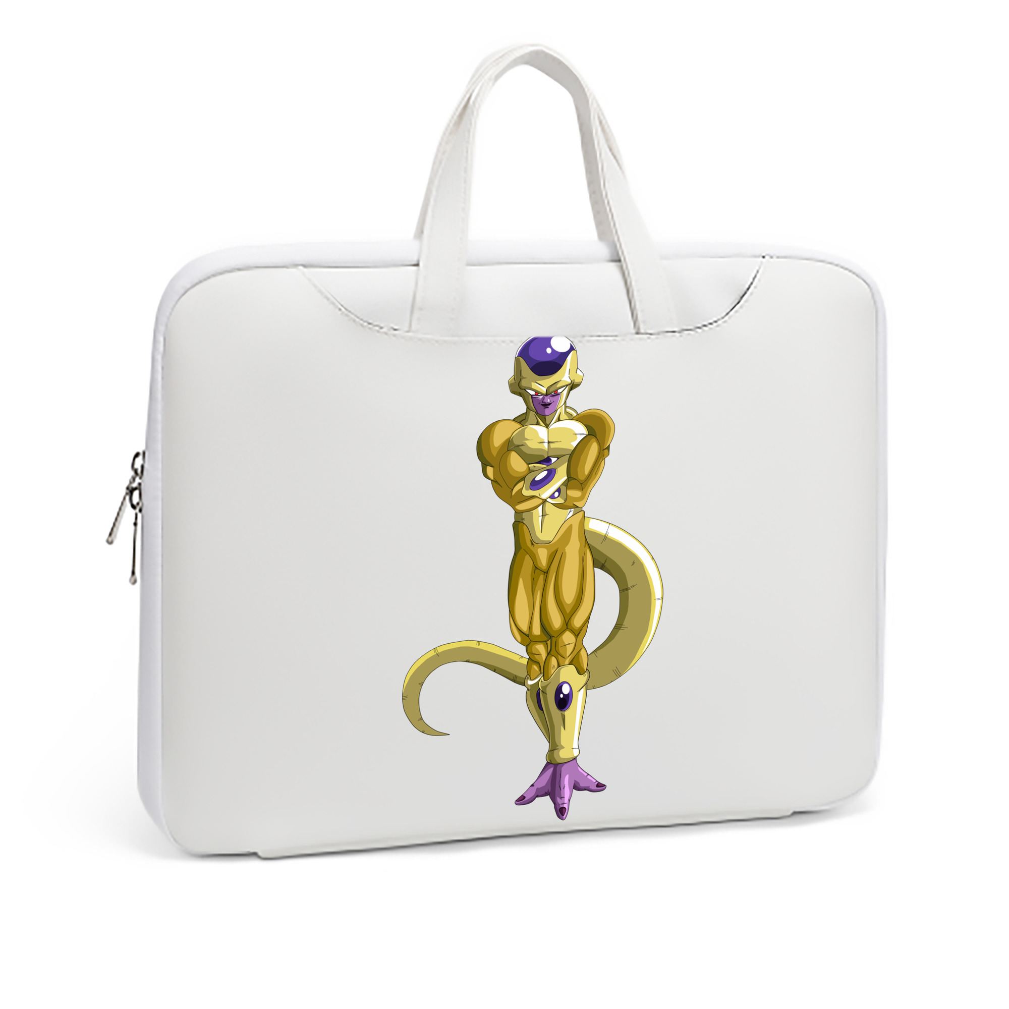 （画像用） ドラゴンボール フリーザ DRAGON BALL Frieza レザーラップトップバッグ　ノートパソコンケース