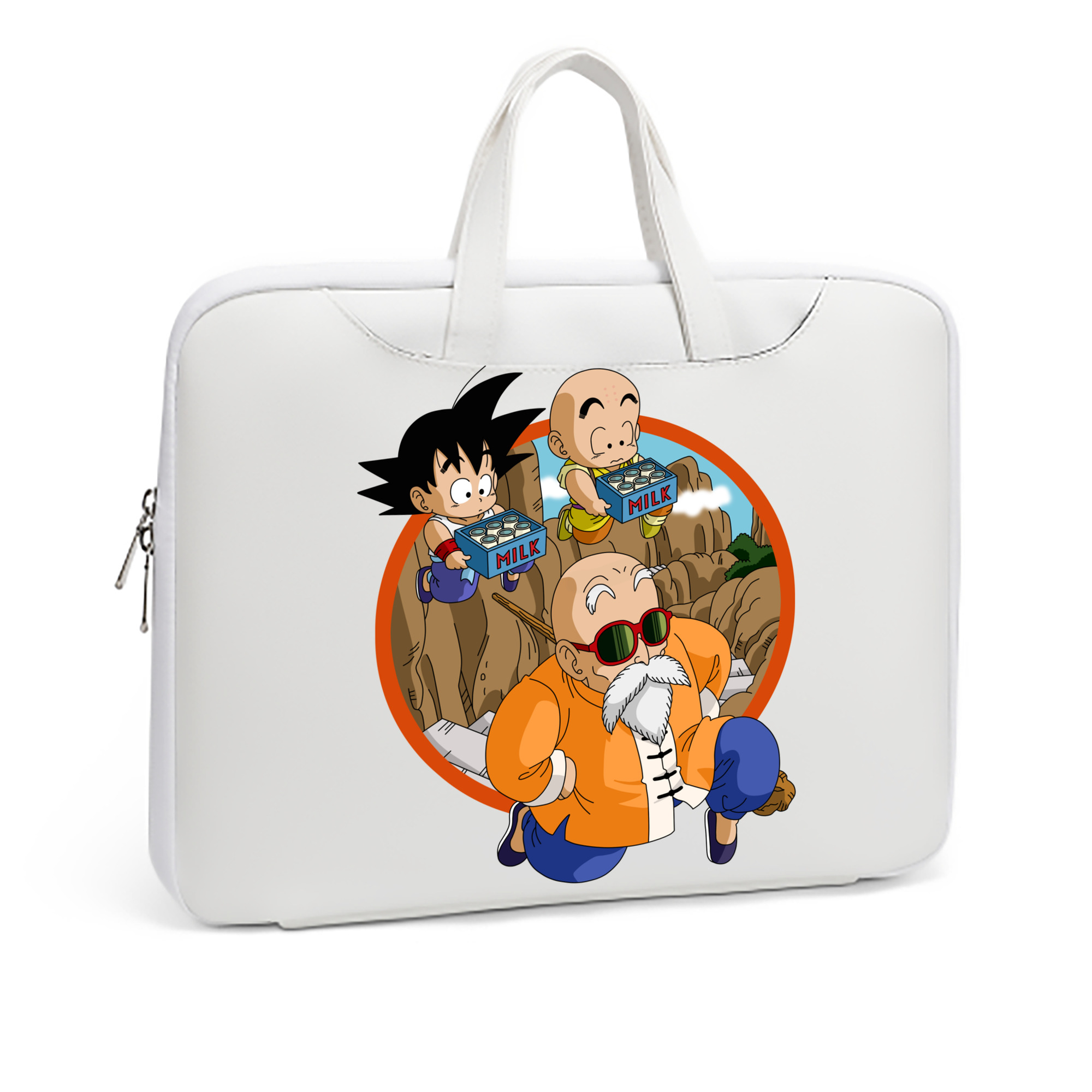 （画像用） ドラゴンボール 亀仙人（かめせんにん） DRAGON BALL Master Roshi Kame Sennin レザーラップトップバッグ　ノートパソコンケース